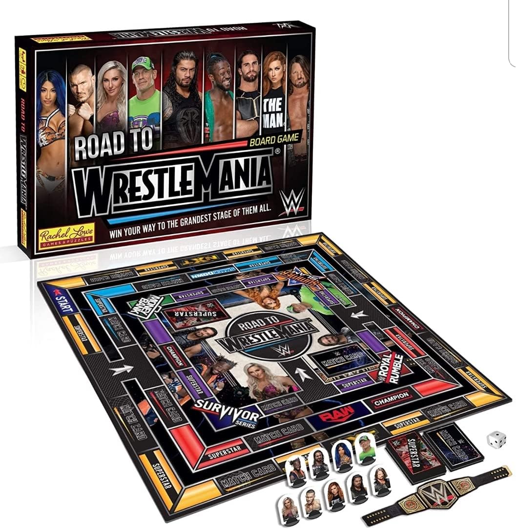 WWE Road to Wrestlemania Board Game, 40 x 27 x 5cm