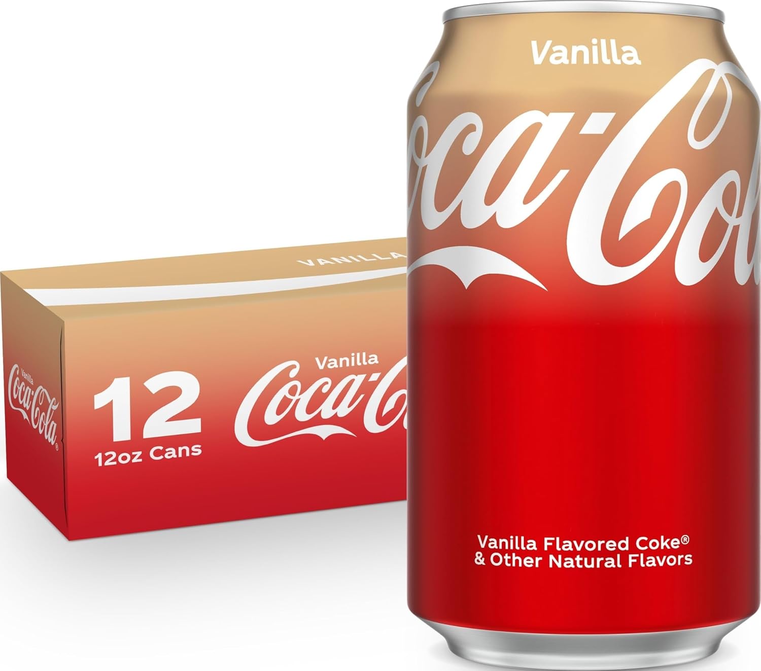 Coca-Cola Vanilla, 12 fl oz, 12 Pack