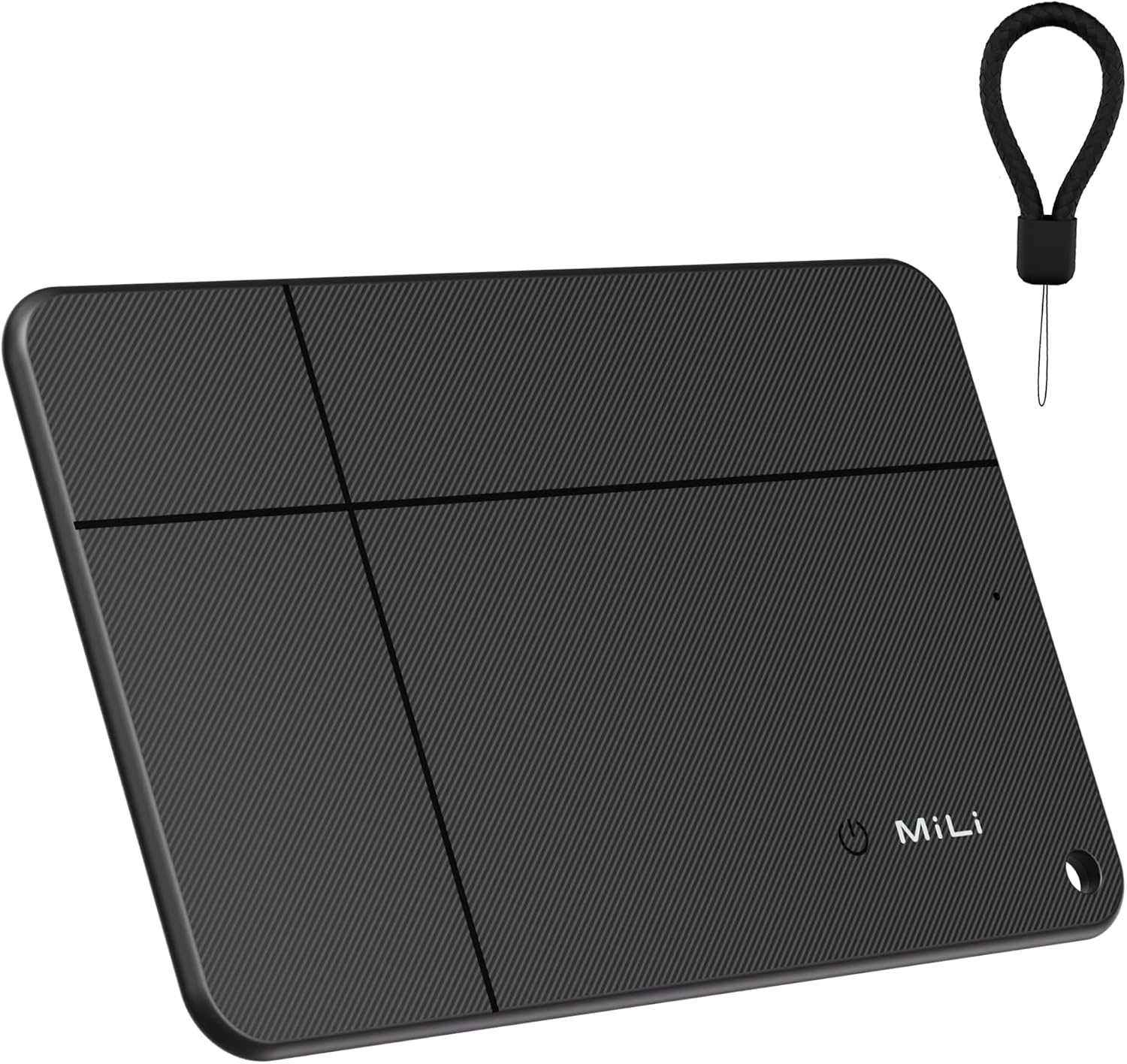 MiLi MiCard Android Wallet Finder, Work with Google Find Hub, Wallet Tracker Card, Wireless Rechargeable Smart Tracking Card, Item Finder for Wallet, Bags, Passport, Luggage, Credit Card Size