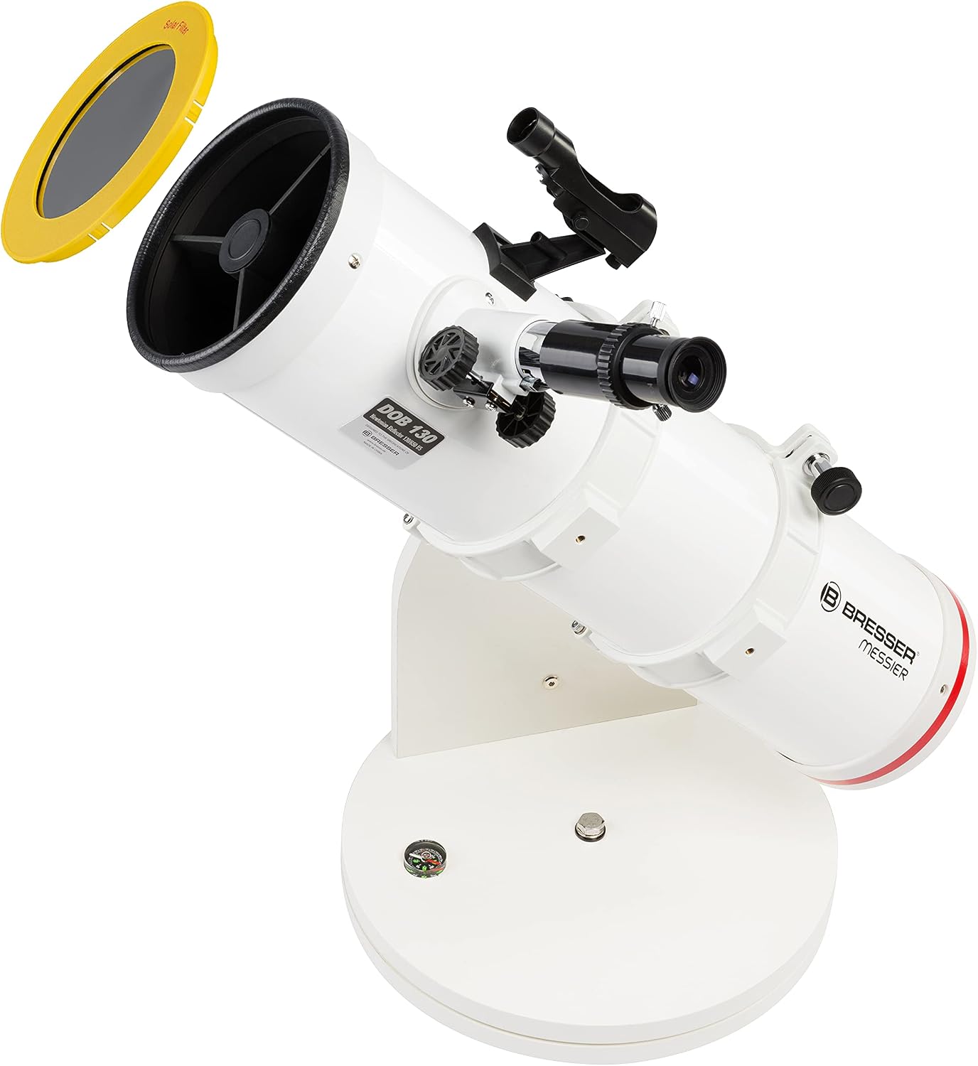 Bresser Messier Dobson 5-Inch 130/650 mm Telescope - White