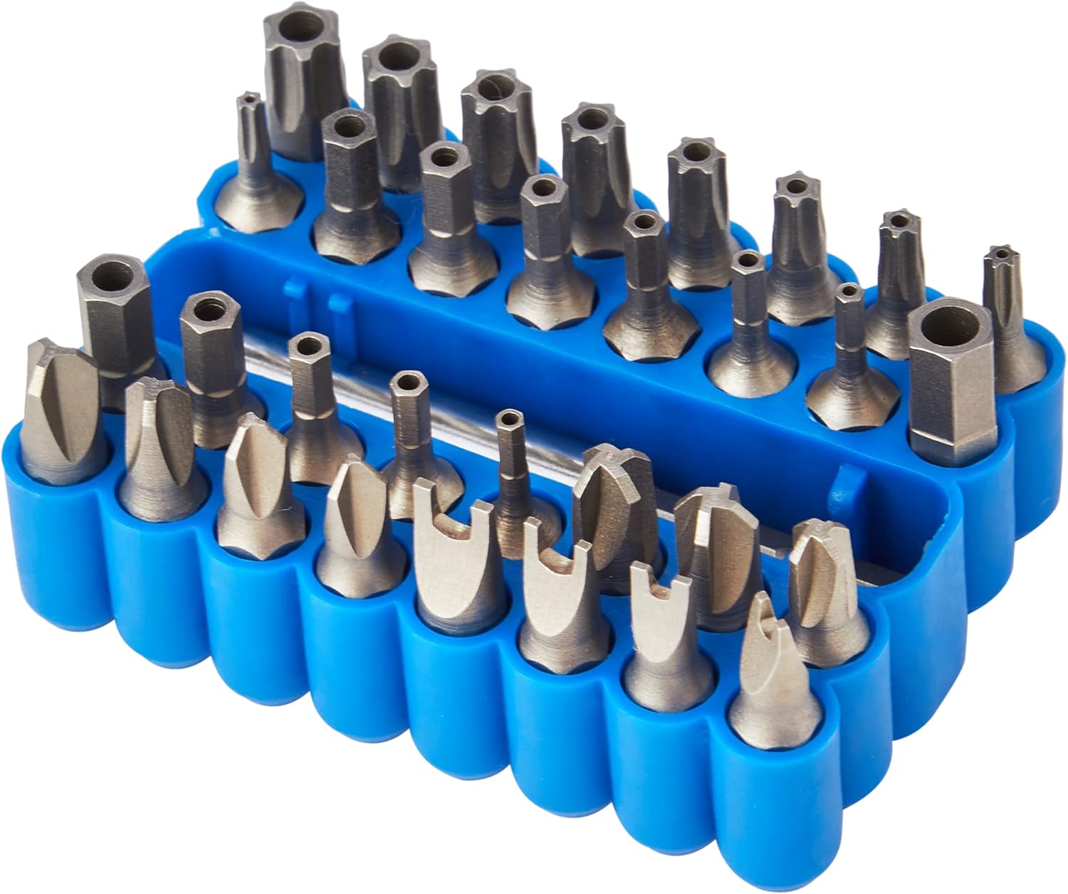 Draper 33 Piece Security Bit Set | 1/4" Metric Screwdriver Kit | 25mm Precision Hand Tools Accessories | Heavy-Duty Storage Case | 82406