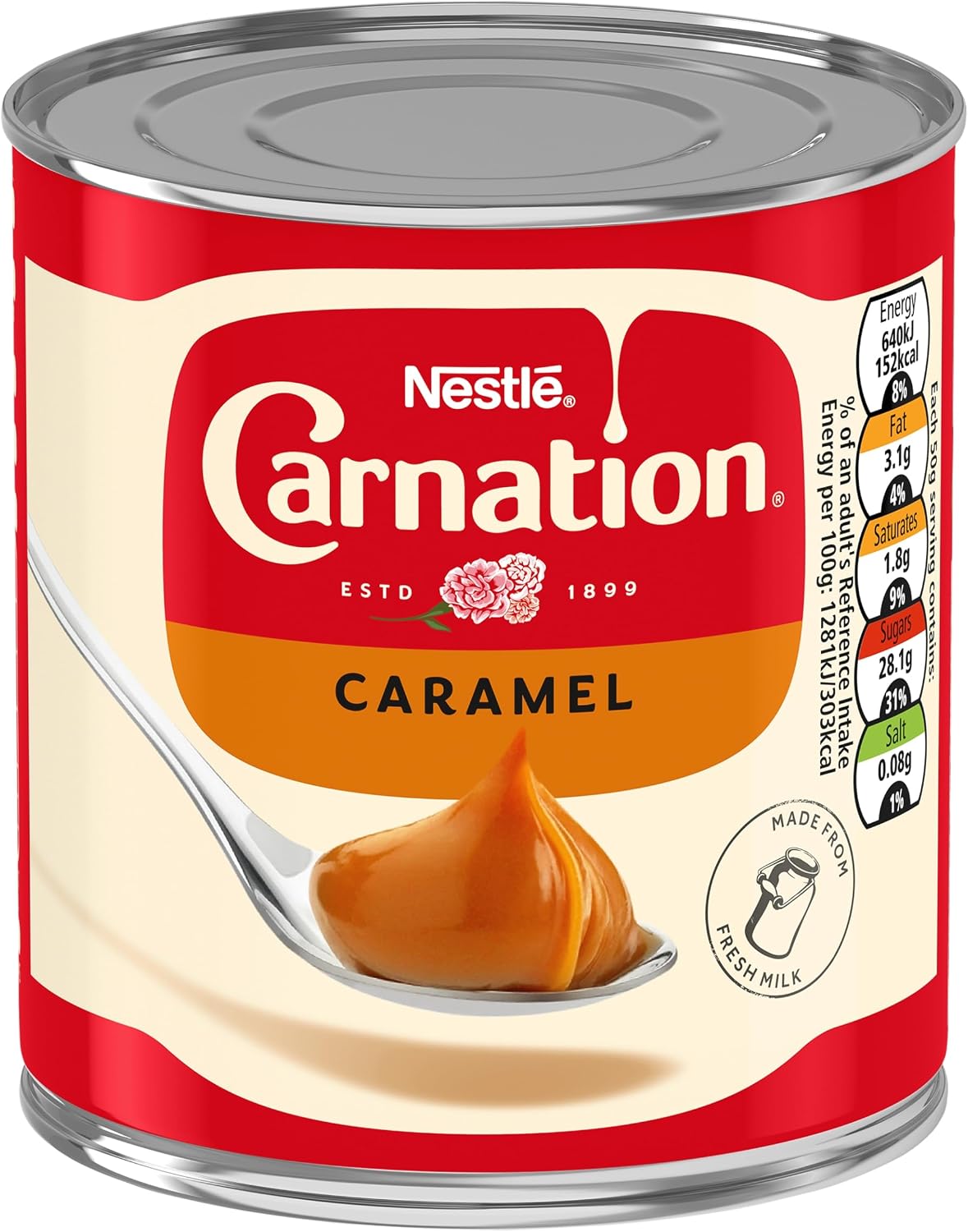 Carnation Banoffee Filling Caramel, 397 g (Pack of 6)