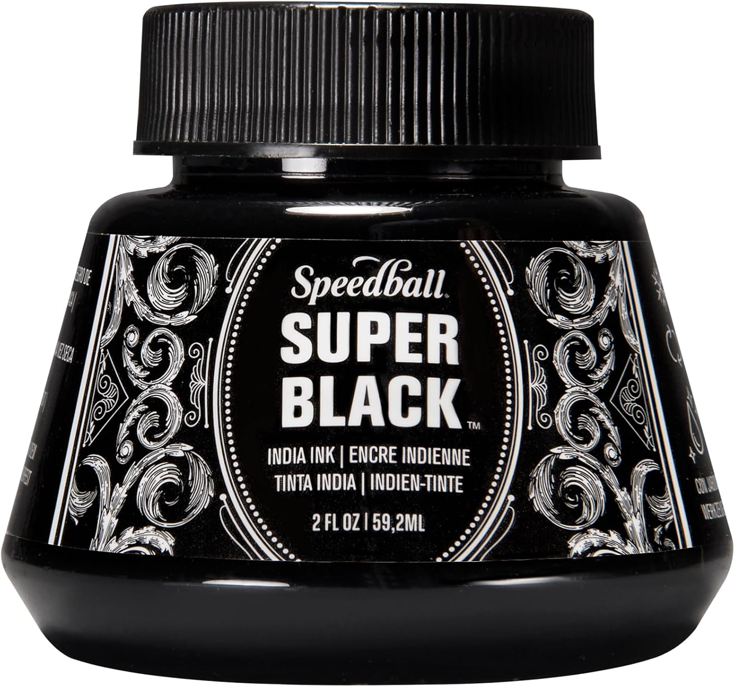 Speedball Super Black India Ink, 2-Ounce
