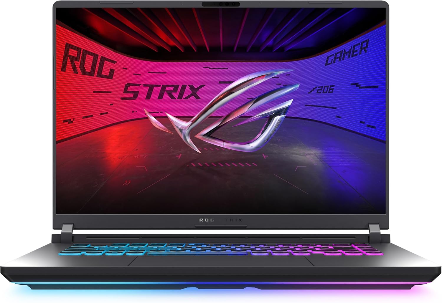 ASUS ROG Strix G16 Gaming Laptop, Intel Core i7-14650HX, NVIDIA GeForce RTX 5060 8GB GDDR7, 16" FHD 165Hz IPS, 16GB DDR5, 2TB SSD, Wi-Fi 7, US Layout Keyboard, Windows 11 Home