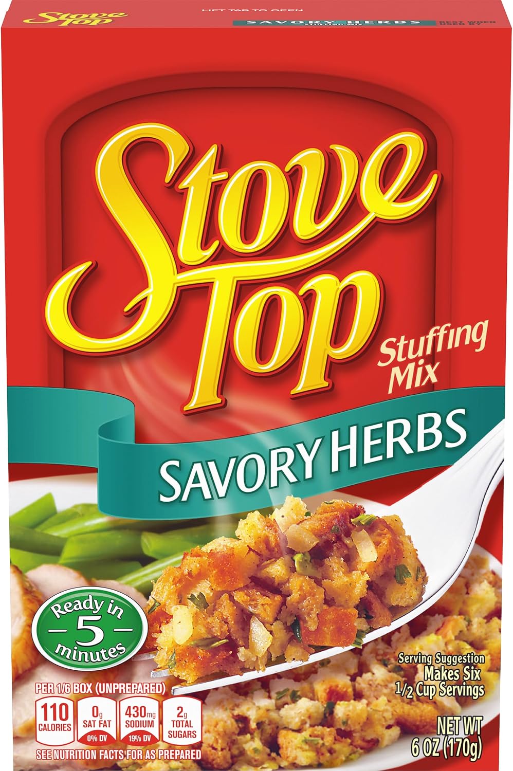 Stovetop Savory Herbs Stuffing Mix 170g