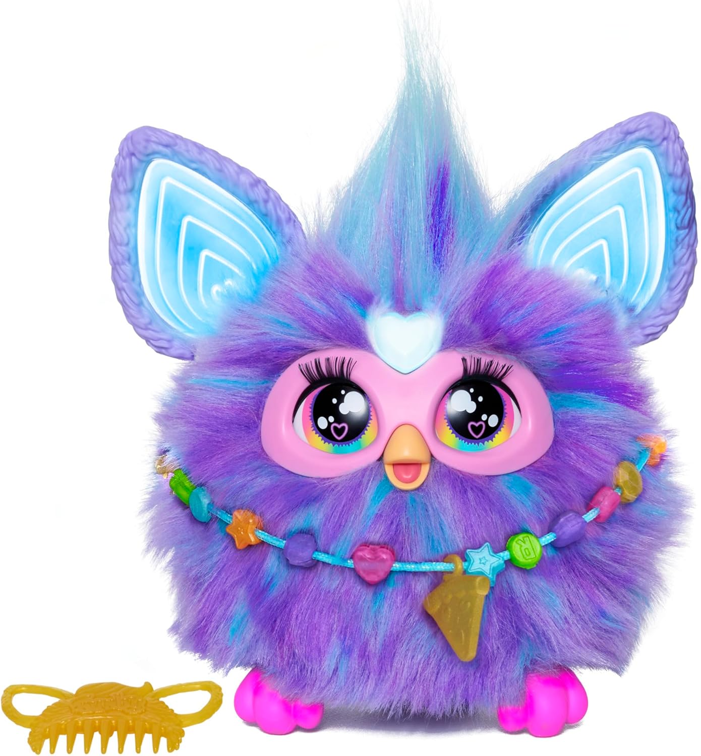 Furby Electronic Plush Toy with Sounds for Kids, Plush Toys, Interactive Talking Furby Collectible, 15 cm/6 inch, Soft to the Touch