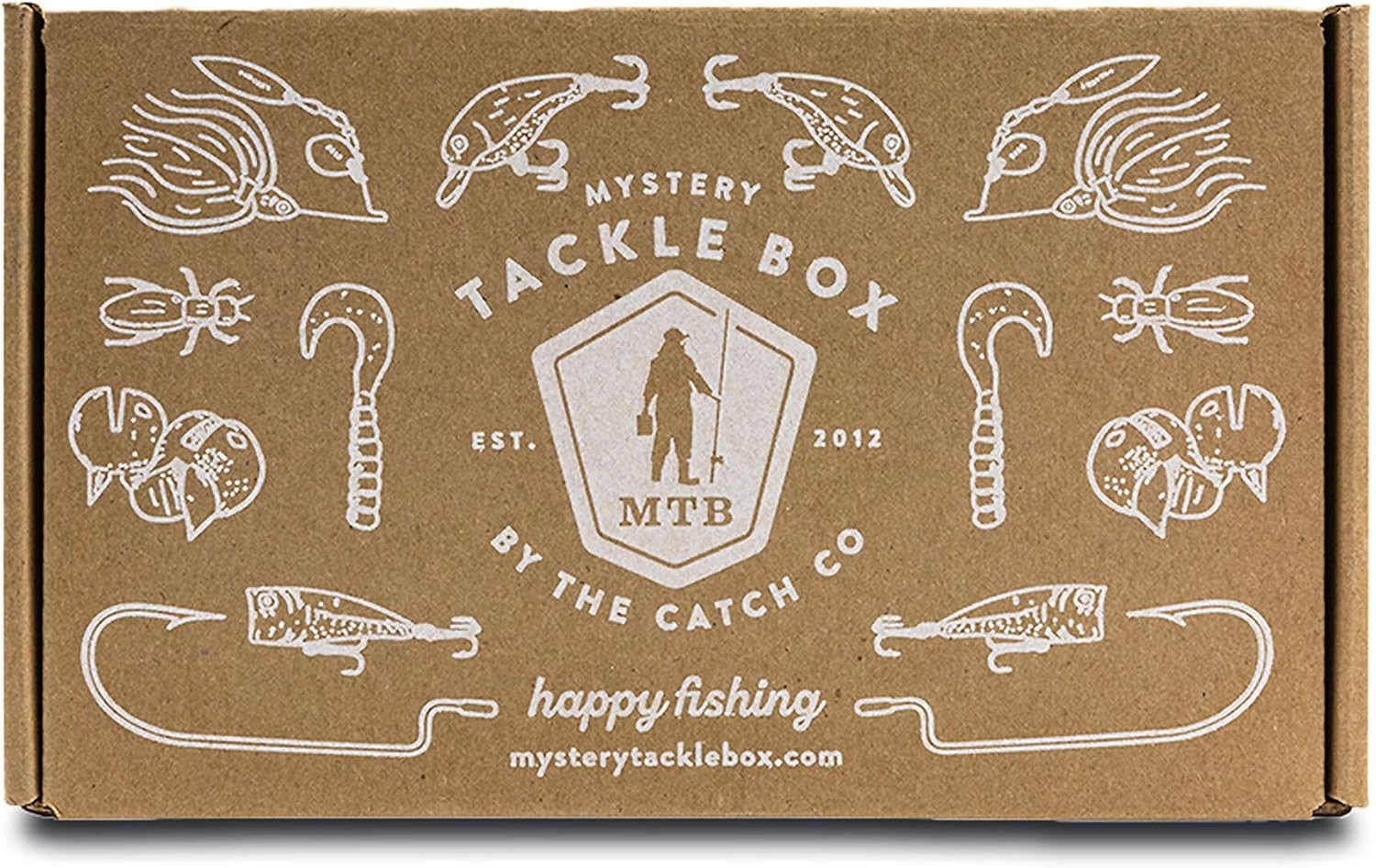 Catch Co Mystery Tackle Box Inshore Saltwater Fishing Kit | Redfish | Striped Bass| Snook | Speckled Trout | Flounder