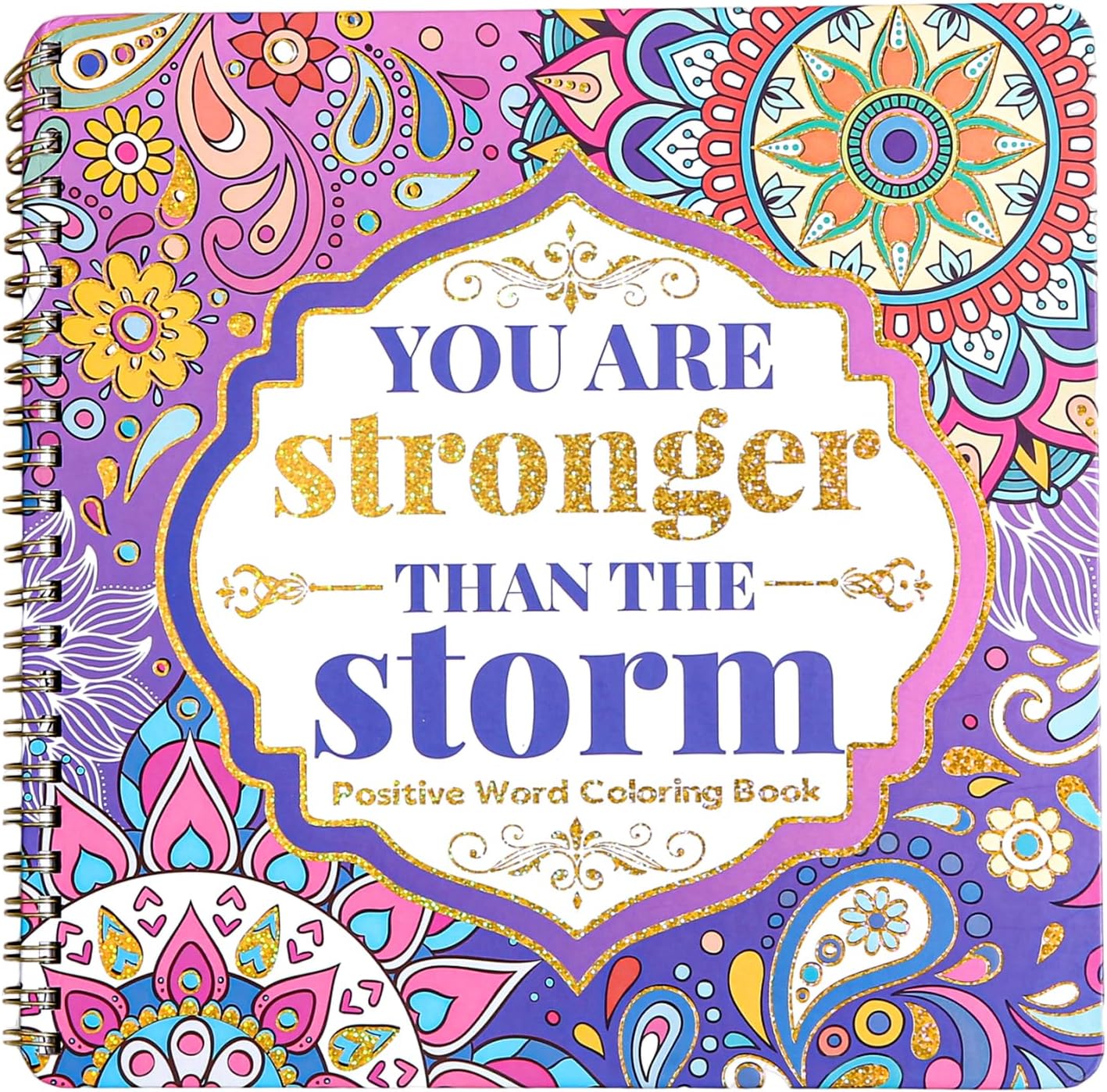 Women's Coloring Book for Adults 30 Pages Inspirational Quotes