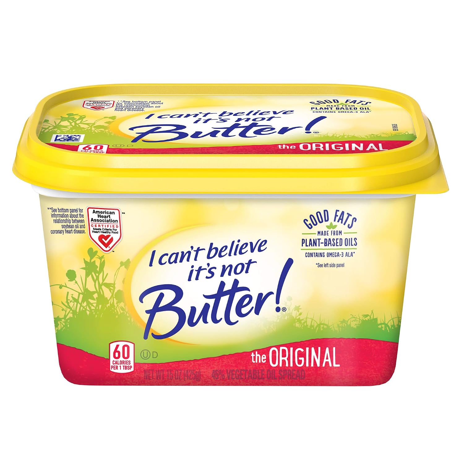 I Can't Believe It's Not Butter!, Buttery Spread, Original, 15 oz