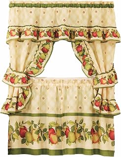 Achim Home Furnishings, Antique Apple Orchard Cottage Set, 24-Inch (AOCS24AN06)
