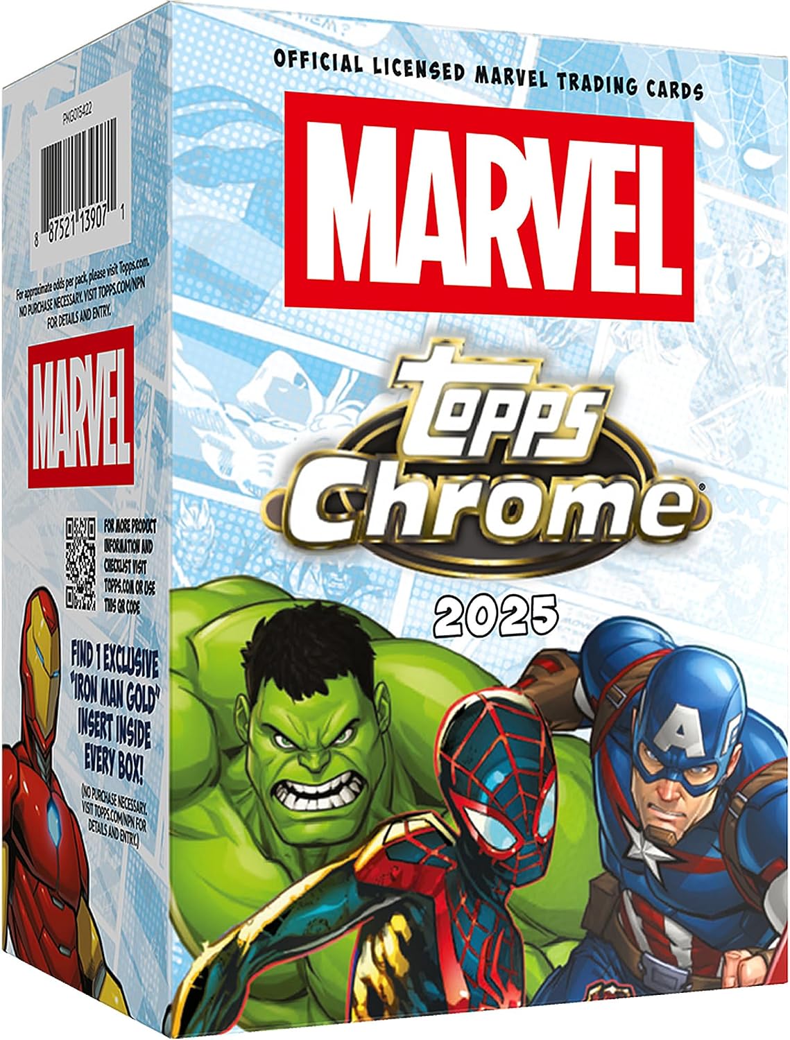 2025 Marvel Comics Chrome – Factory Sealed – Value Box