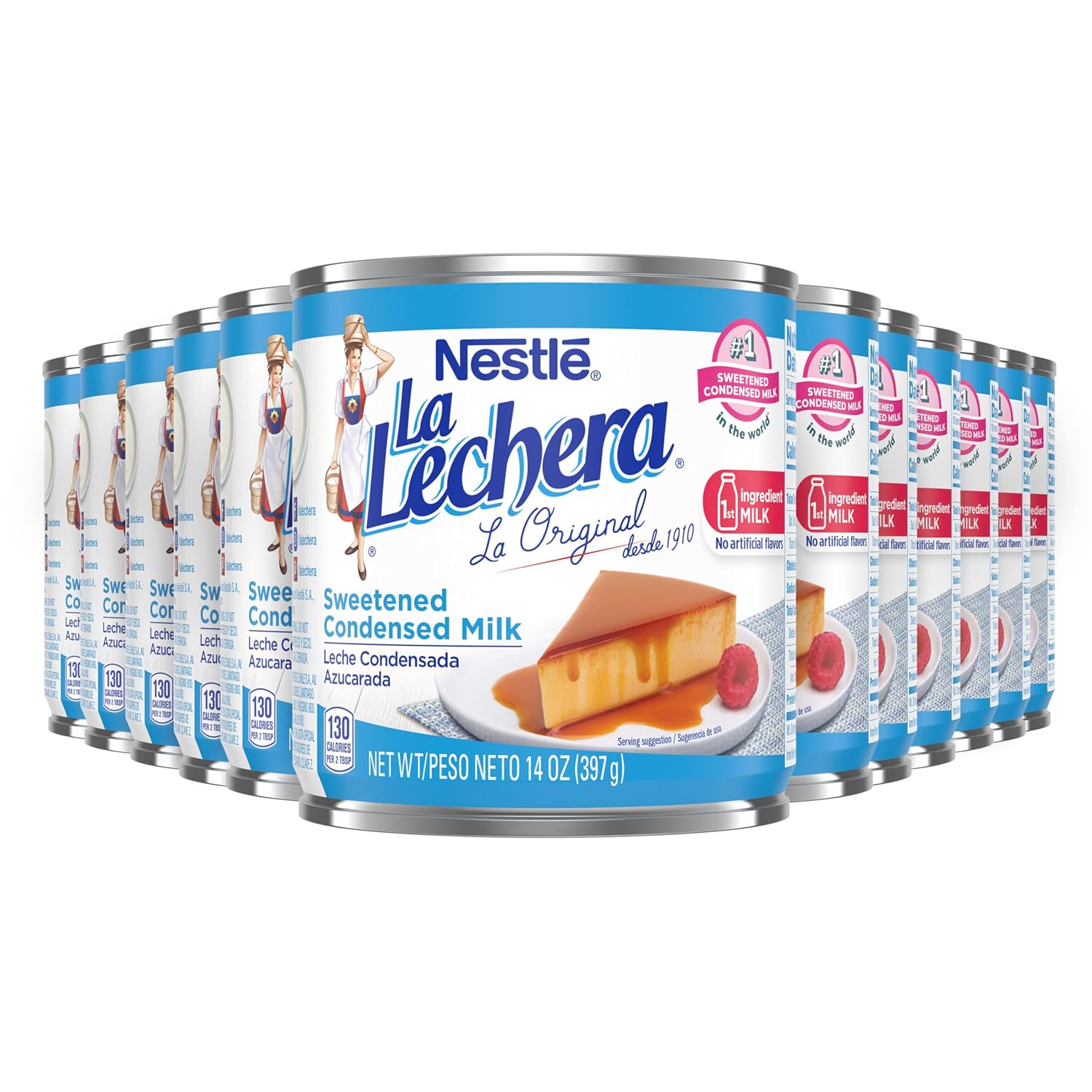 Nestle La Lechera Sweetened Condensed Milk 12-Pack