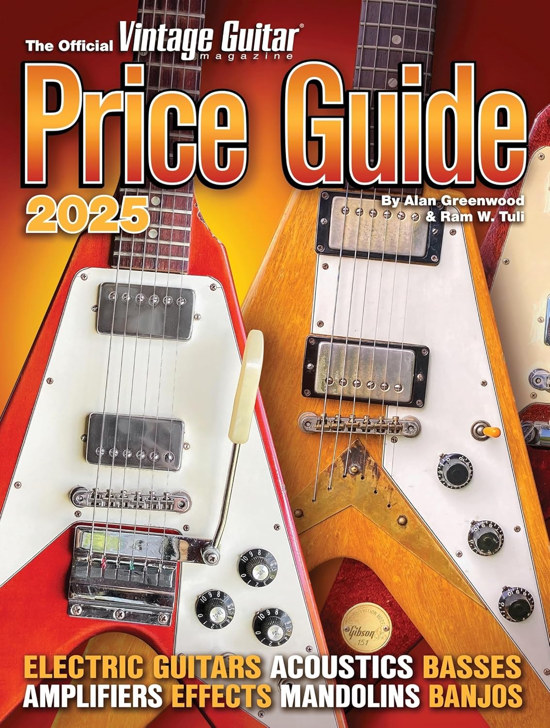 Official Vintage Guitar® Magazine Price Guide 2025. Reference Book.