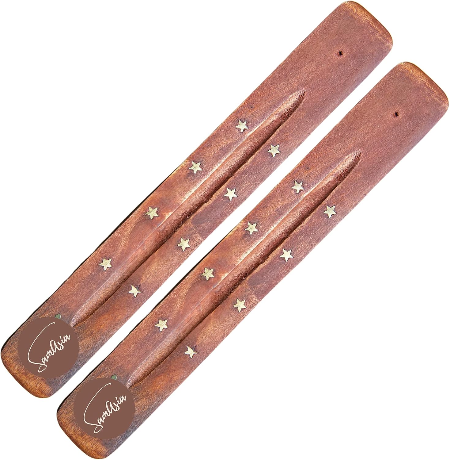 Incense Sticks Holder or Incense Burner Ash Catcher pack of 2 by SAMASIA