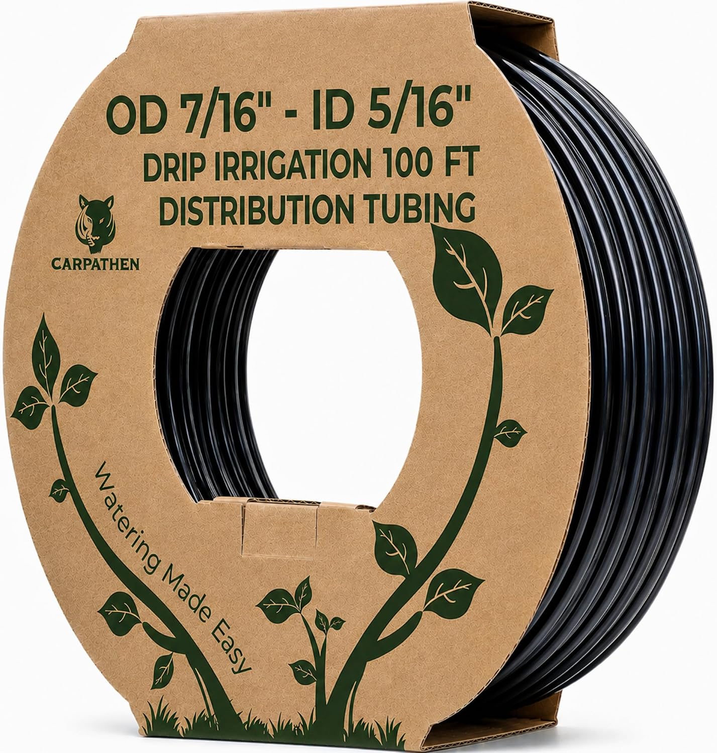 CARPATHEN 5/16" Irrigation Tubing Parts for Drip Irrigation Watering System