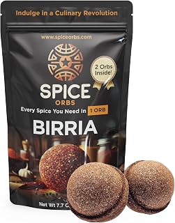 Birria Spice Orbs - 2 Pack - Instant Pot Large Birria Bombs - Made in USA - Just Add Water, Meat, & One Spice Orb