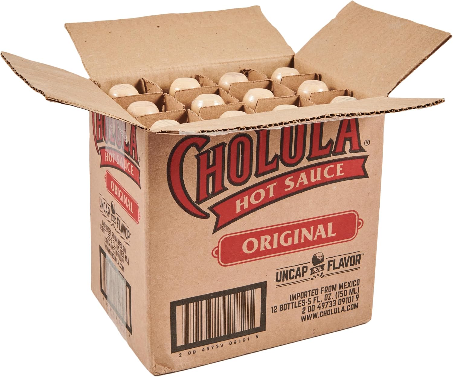 Cholula Original Hot Sauce, 150ml, Pack of 12 ,680197