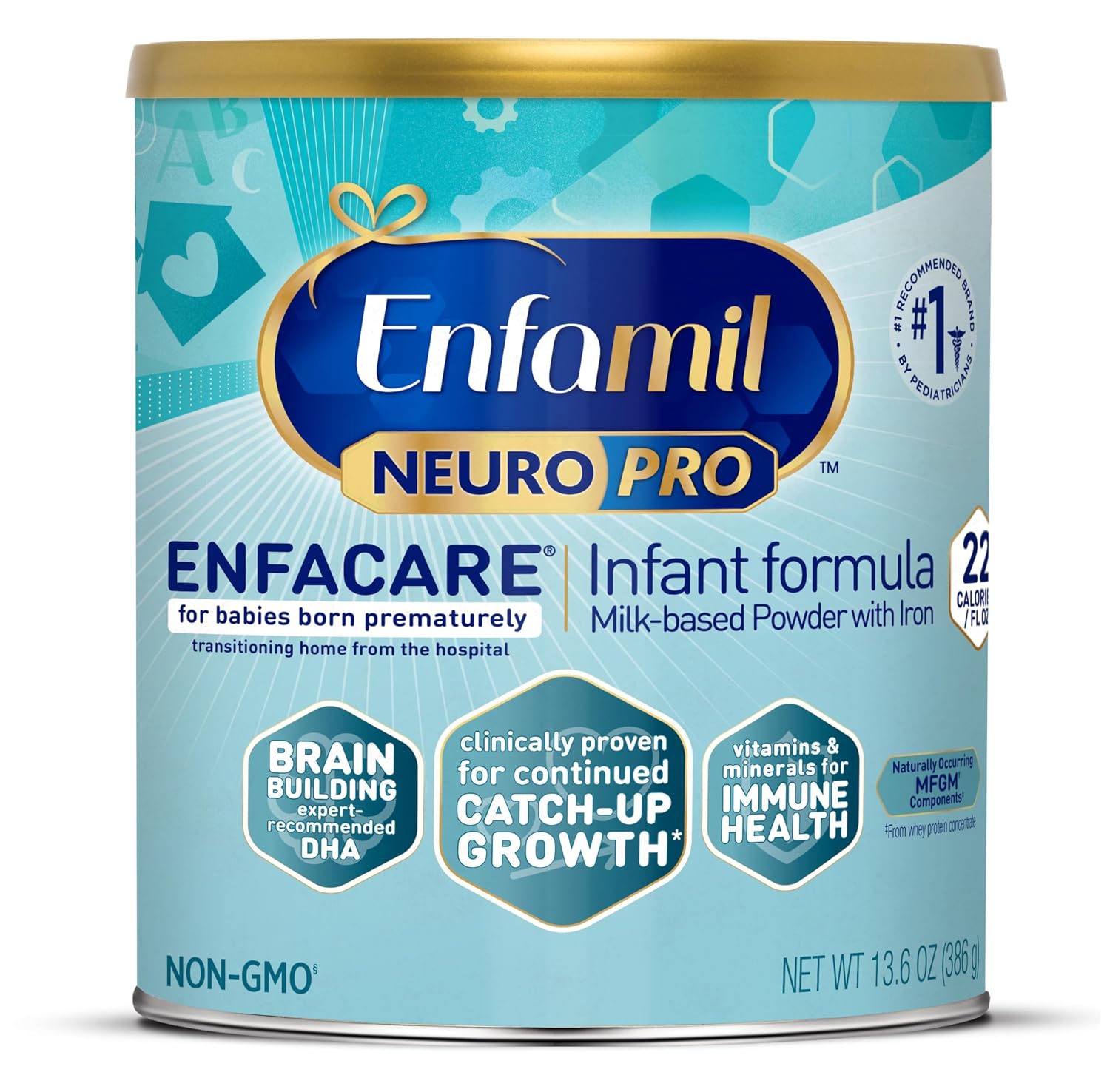Enfamil NeuroPro EnfaCare High Calorie Premature Baby Formula,13.6 Oz