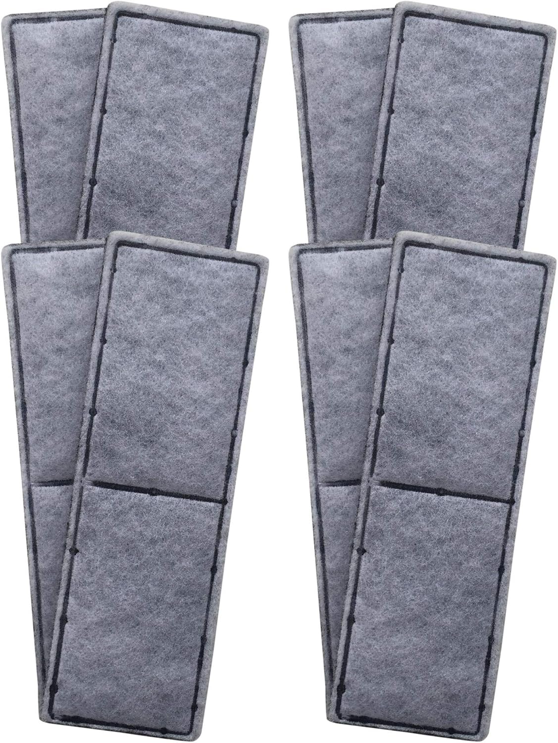 8 x Compatible Carbon Foam Filter Pads to fit Fluval U3 Range of Internal Filters