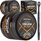Authentic Himalayan SHILAJIT® by NutroTonic® | 60 Days Sun Dried Organic Most Potent Premium Resin | Lab Tested for Safety | Natural Source of Fulvic Acid +86% & Humic Acid +10%