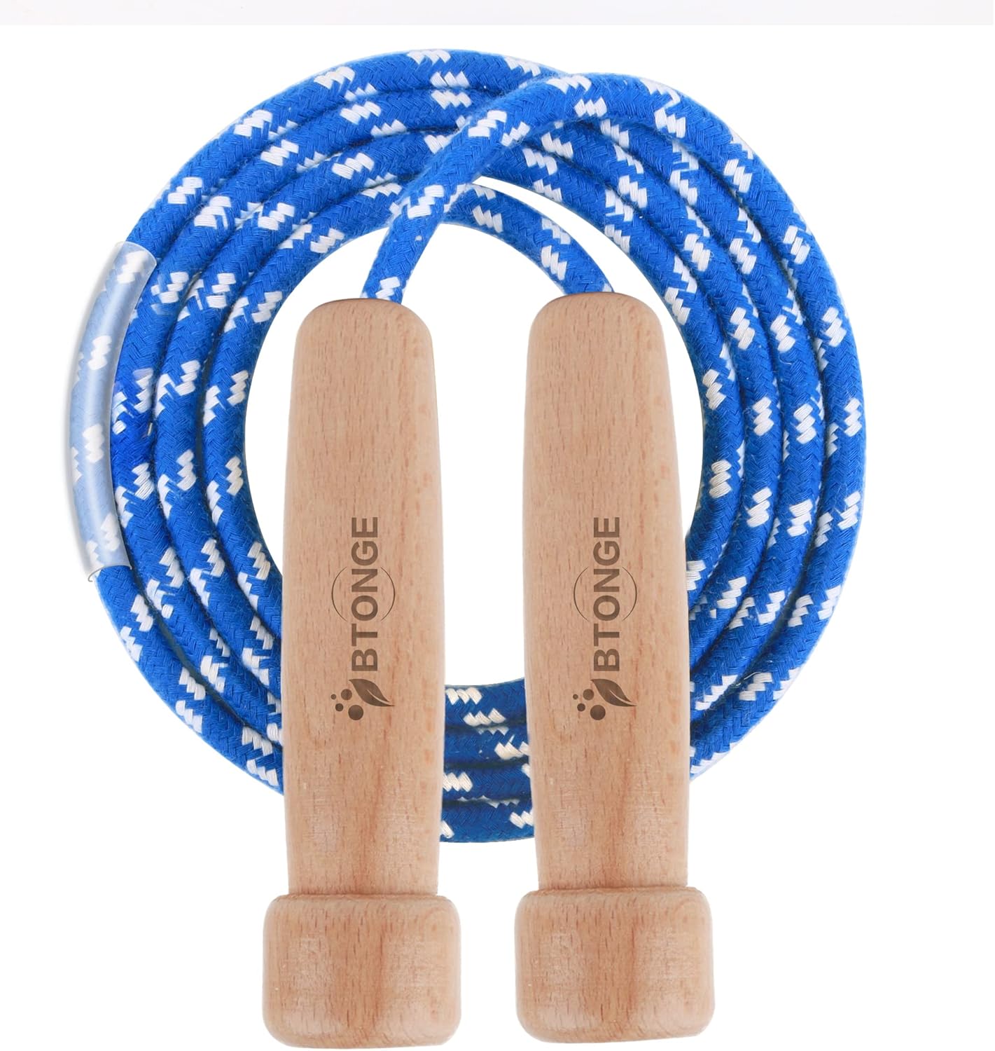 BONTNGE Jump Rope Adult, 270CM Adjustable Rainbow Jump Rope Adult Fitness with Wooden Handle for Men and Women, Speed Rope for Fitness Training, Outdoor Activities