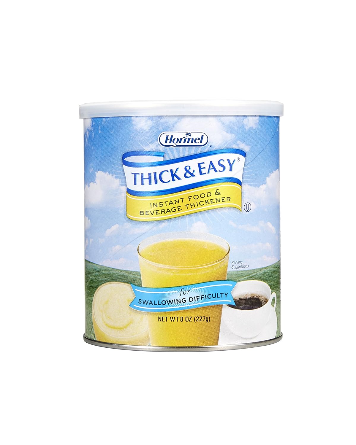 Thick & Easy Instant Food and Beverage Thickener, 8 Ounce (packaging may vary)