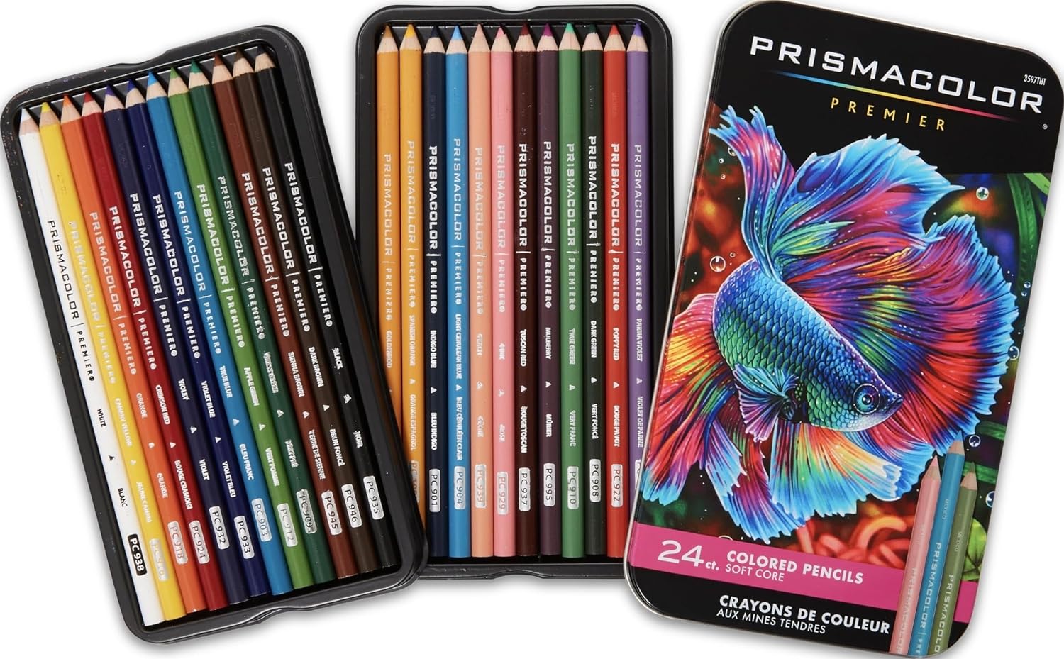 Prismacolor Premier Colored Pencil Set 24/Tin
