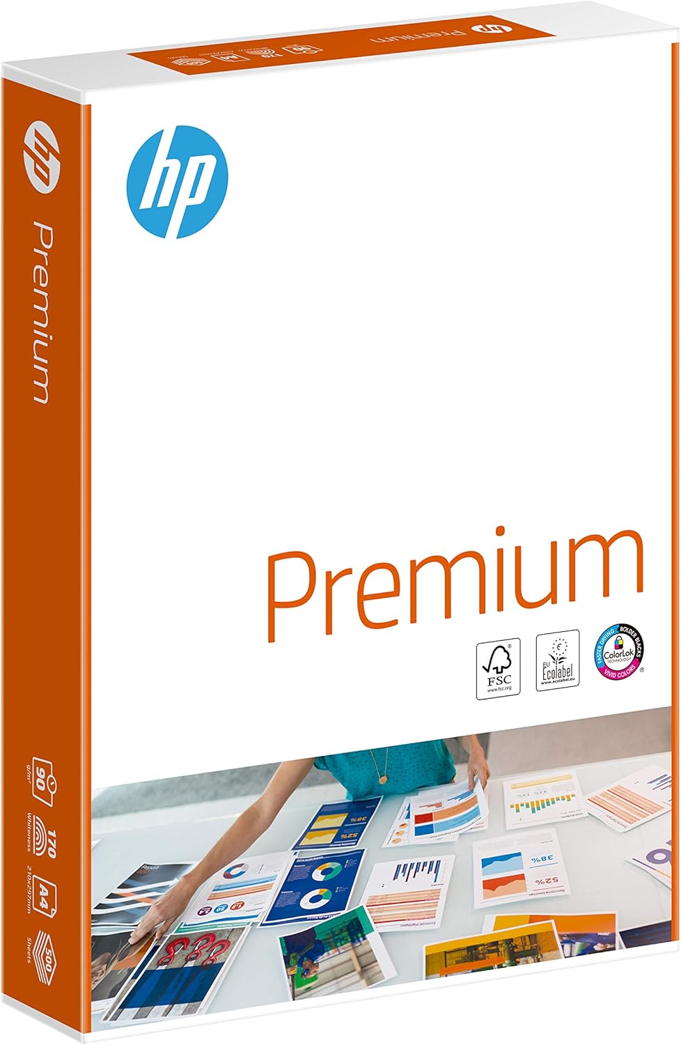 HP Premium CHP852 FSC Paper 90 g/m² A4 Pack of 500 Sheets White