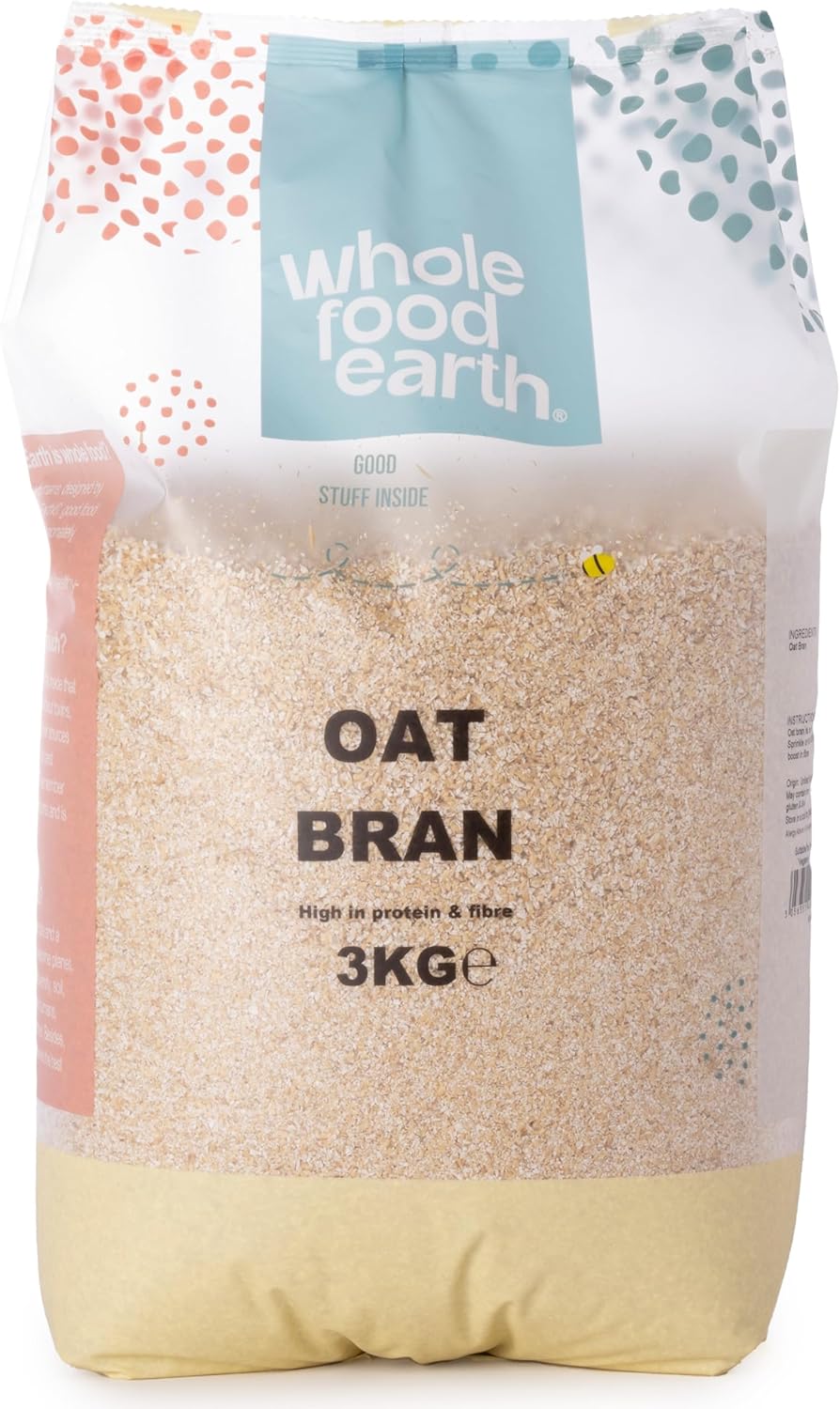 Wholefood Earth Oat Bran Stabilised 3 kg