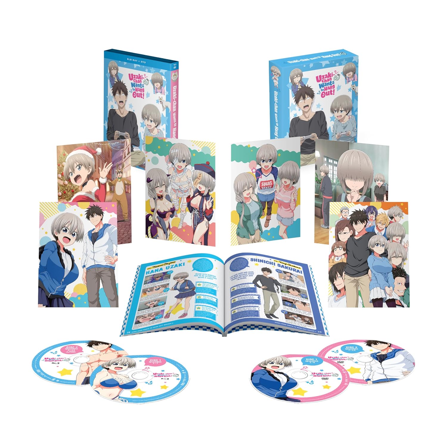 Uzaki-Chan Wants To Hang Out - Season 02 - Blu-ray