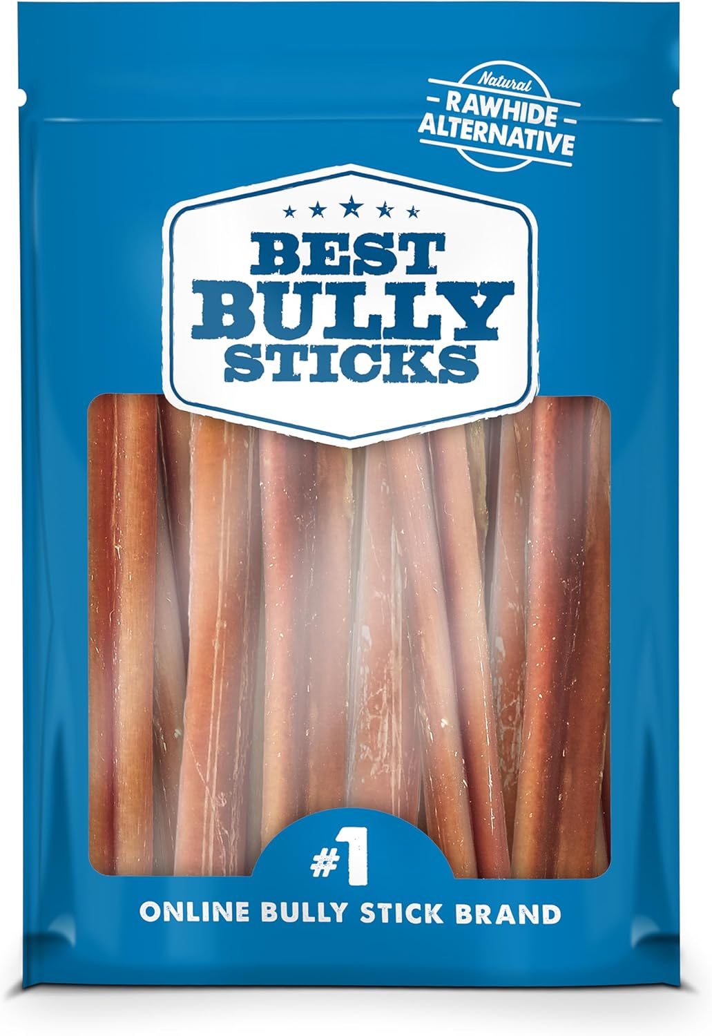 Best Bully Sticks 100% Natural 6-inch Bully Pizzle Sticks (8oz. Bag)