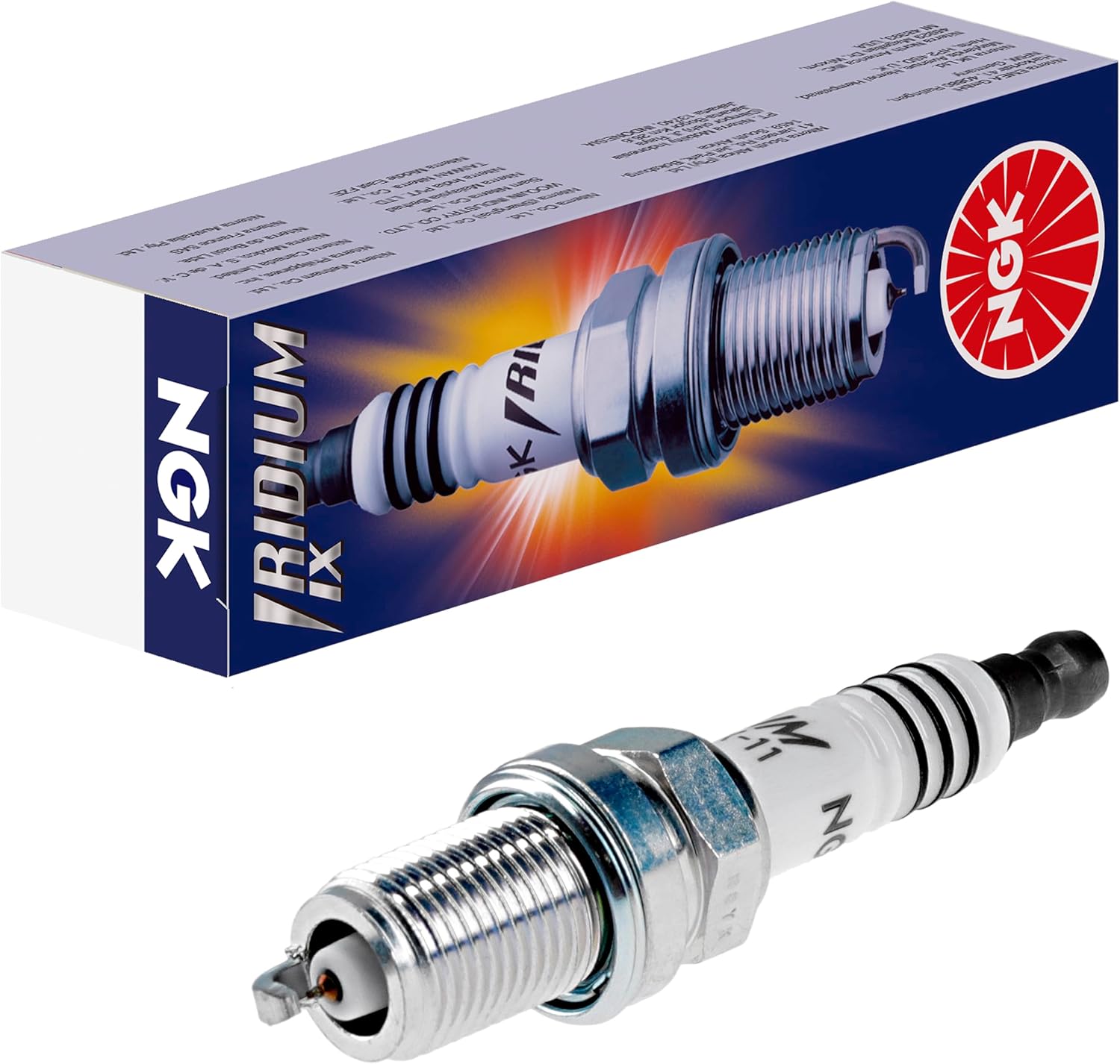 NGK (6418) BKR6EIX Iridium IX Spark Plug, Pack of 1