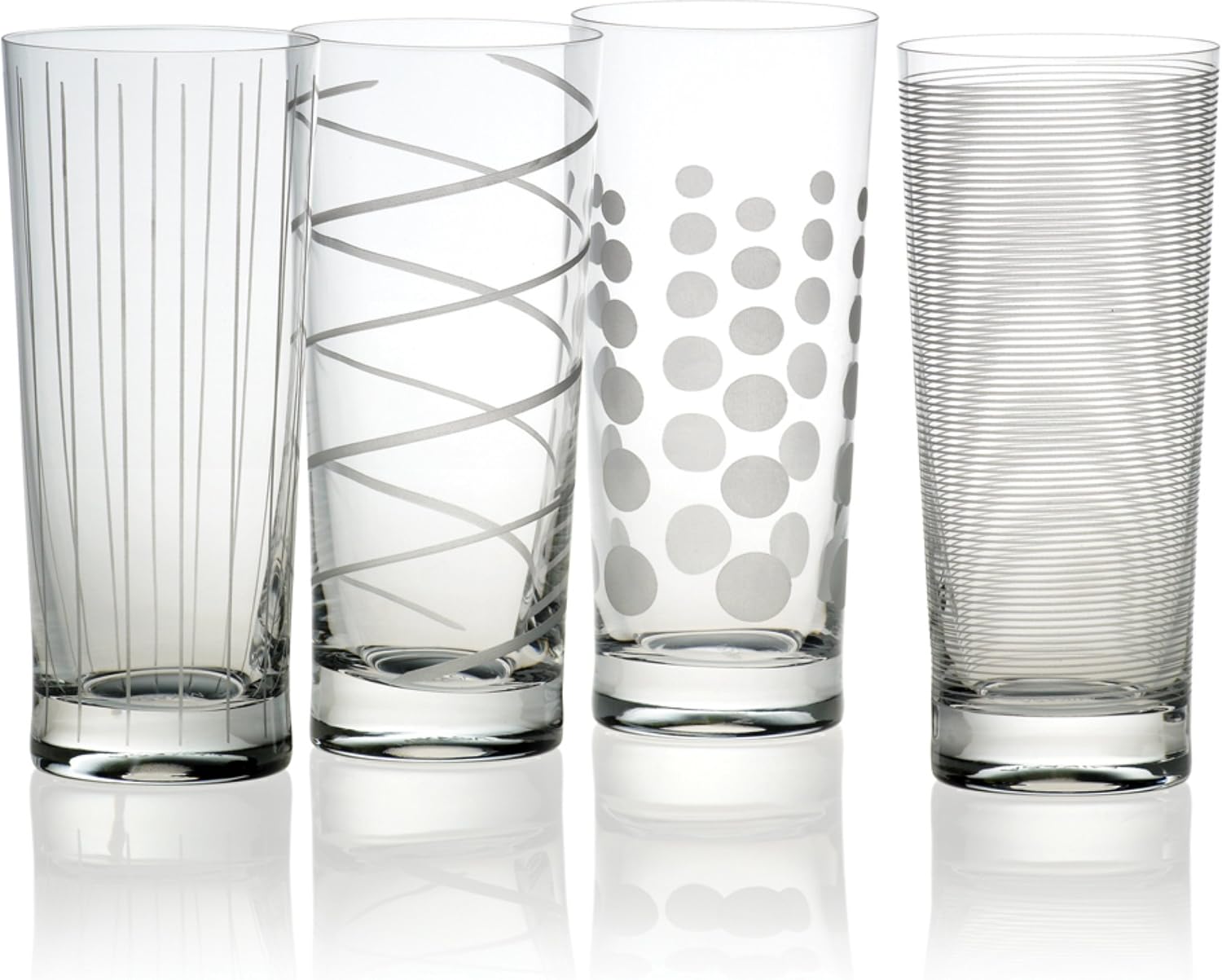 Mikasa Cheers Highball Glass, 19.75-Ounce, Set of 4