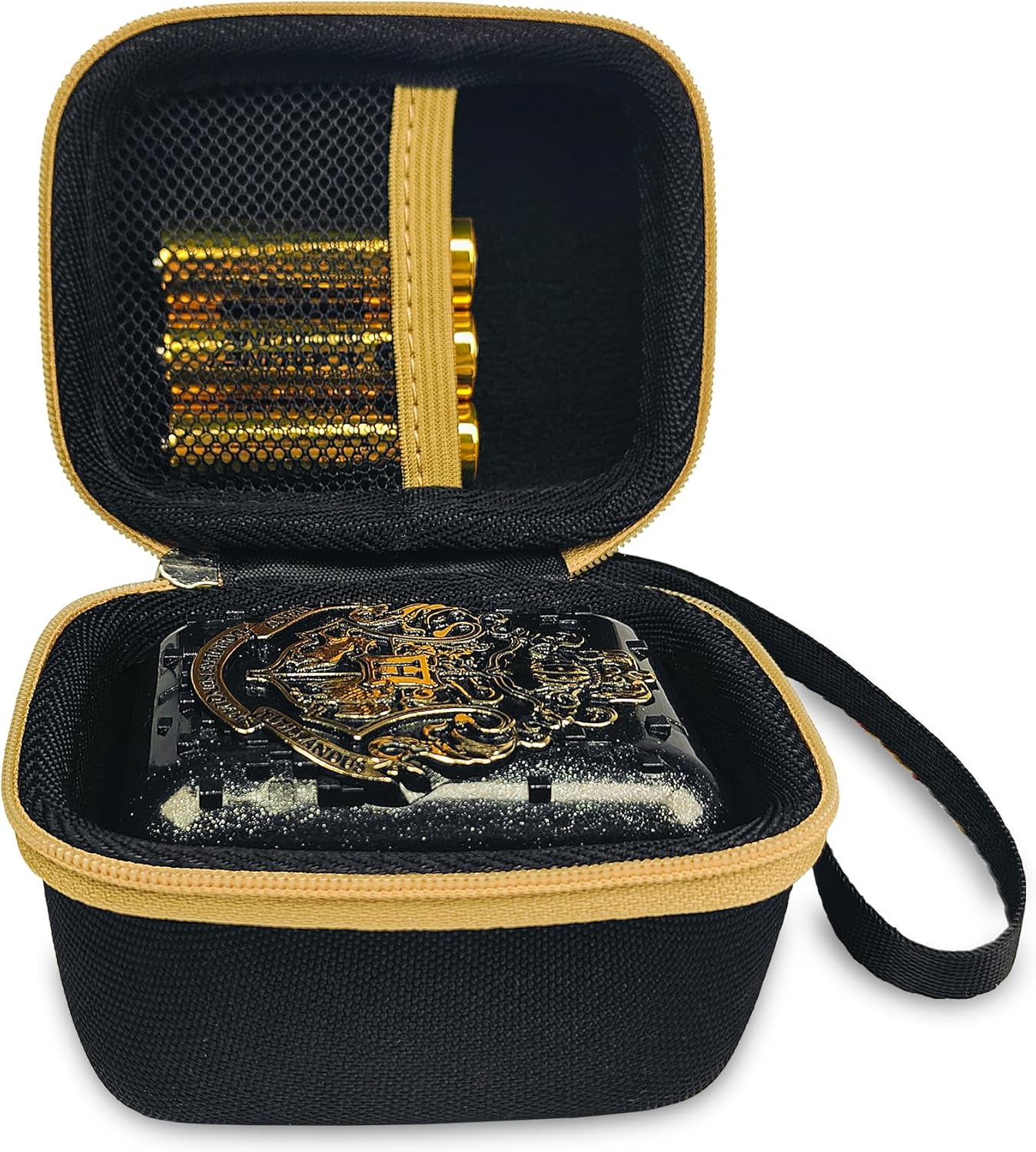 Hard Carrying Case for Wizarding World Harry Potter Bitzee Interactive Toy Digital Pet, Protective Storage Box for Bitzee Virtual Electronic Pets Accessories (Black)
