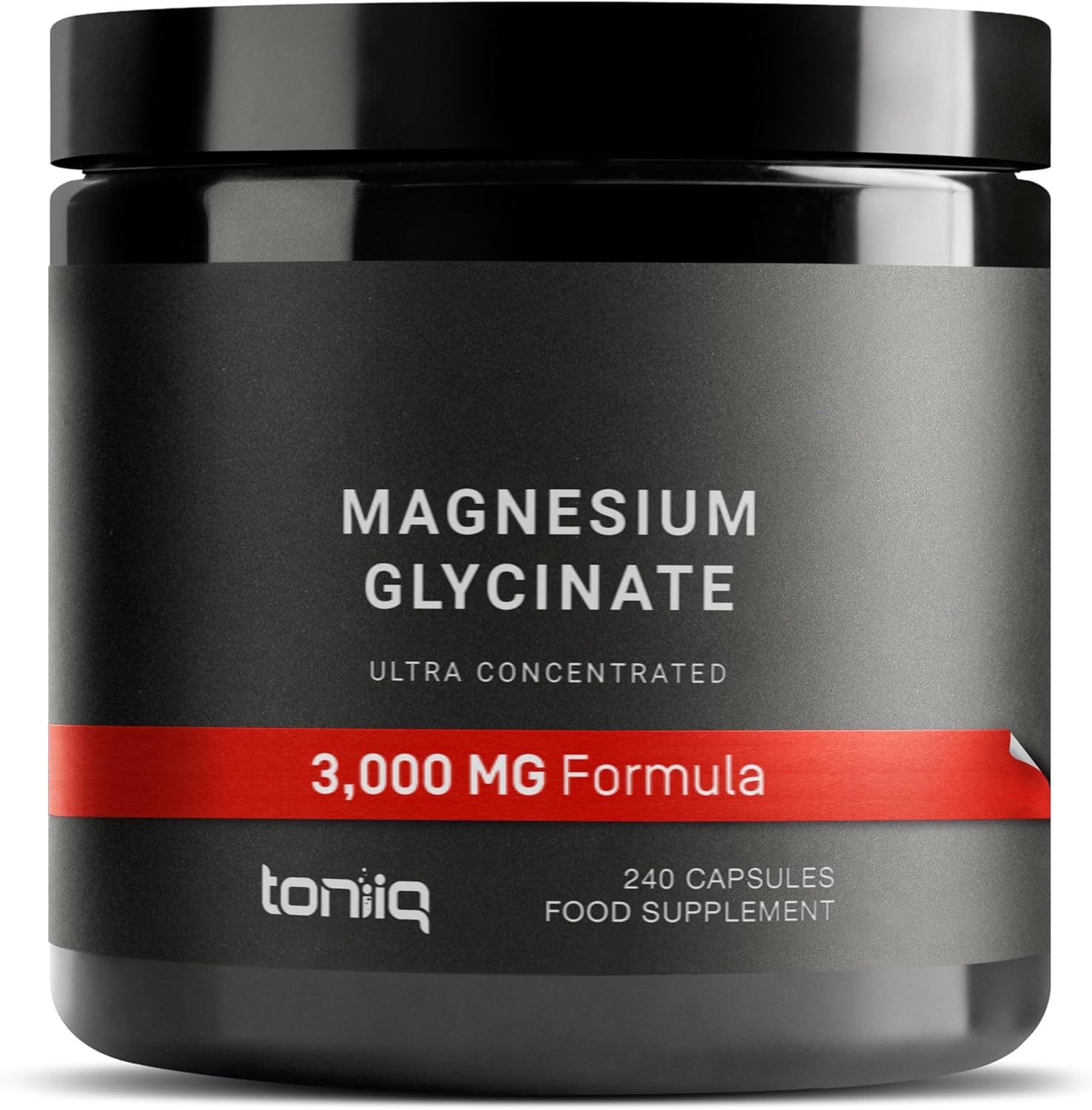 3000mg High Strength Magnesium Glycinate Supplements - 20% Purified to Contain 600mg of Elemental Magnesium - Bioavailable & Chelated Magnesium Supplements for Women & Men - Magnesium Tablets Complex