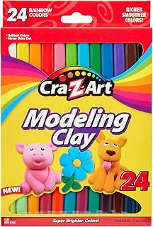 Cra-Z-Art Modeling Clay, 17.5 oz, 24 Count (10901)
