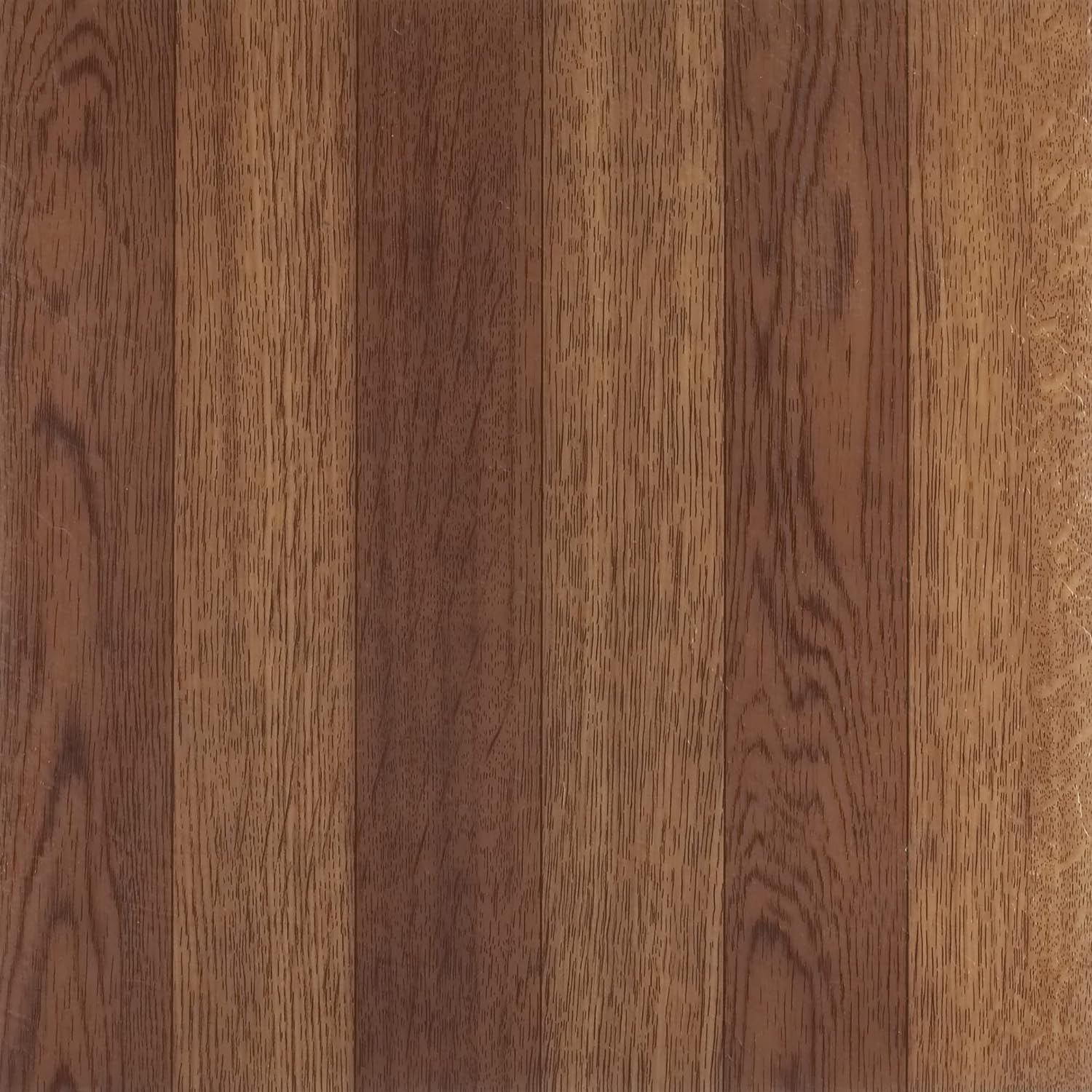 Nexus Self Adhesive 12-Inch Vinyl Floor Tiles, 20 Tiles - 12" x 12",Oak Plank Pattern - Peel & Stick, DIY Flooring for Kitchen, Dining Room, Bedrooms & Bathrooms by Achim Home Decor