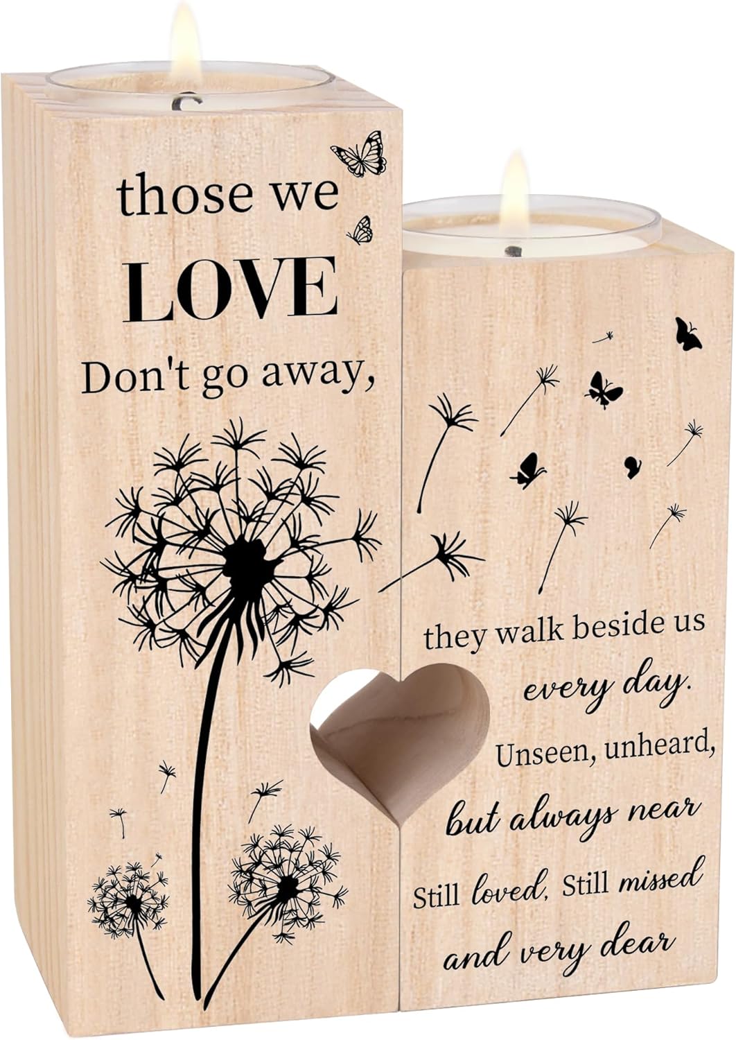 Sympathy Gifts for Loss of Loved One, Bereavement Candle Holders - Condolence Gift, Memorial Gifts for Mother Father Grandma