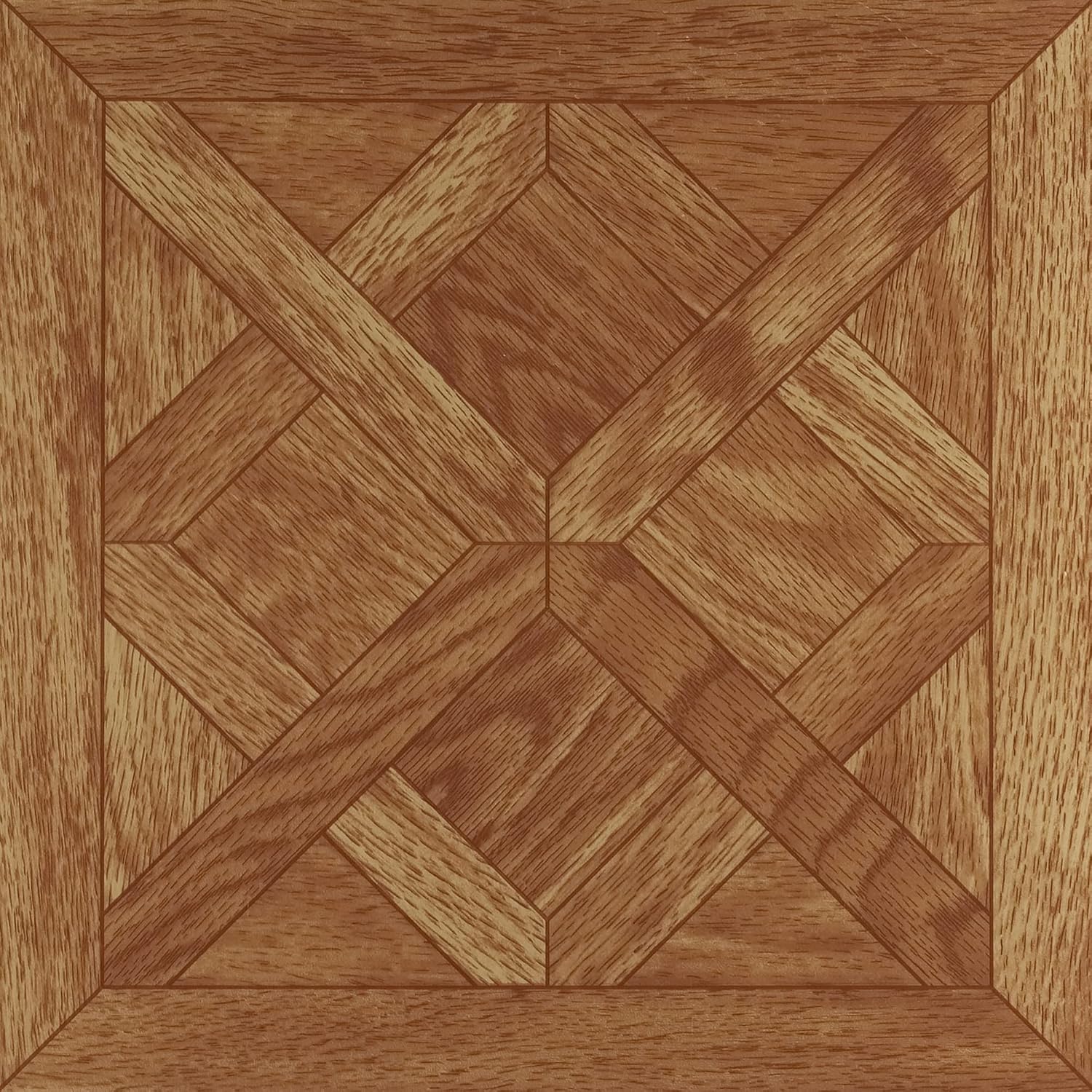 Nexus Peel & Stick Vinyl Floor Tiles, 20-Pack, 12 x 12 in, Oak