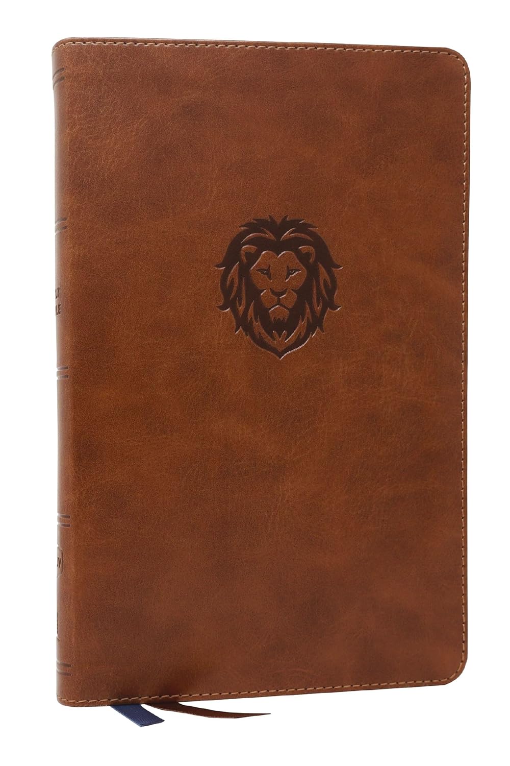NKJV, Thinline Bible Youth Edition, Leathersoft, Brown, Red Letter, Comfort Print: Holy Bible, New King James Version
