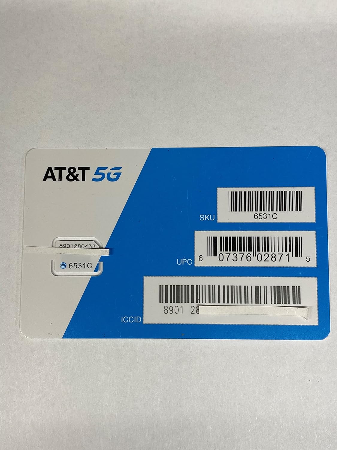 At&t 4g 5g Nano sim Card 6531c for All iPhone & Galaxy or Newer at&t Devices - Packed with Simbros Simkey for Easy sim Installation! Fastest 5g sim Available for At&t! (10 Pack)