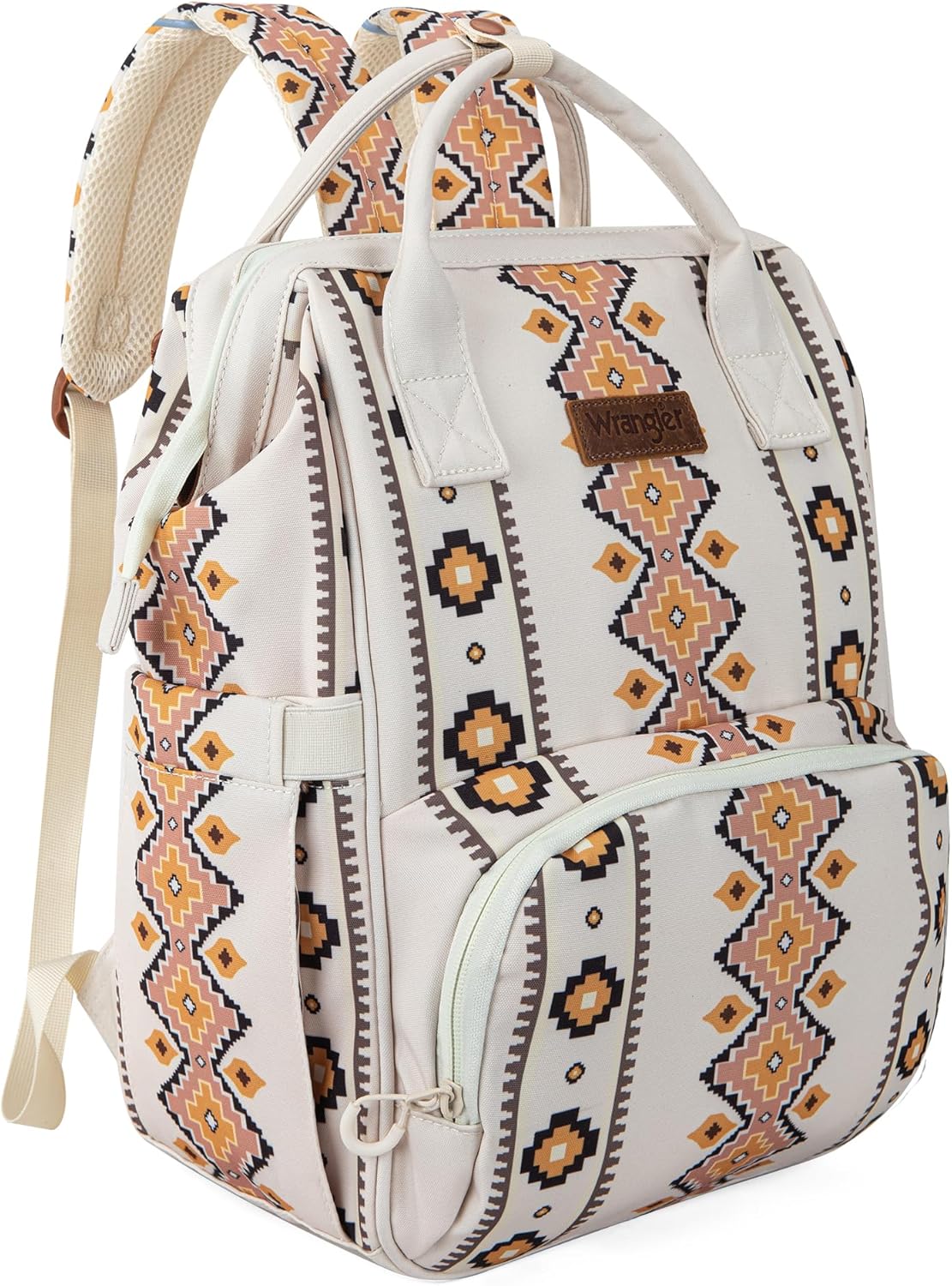 Montana West Wrangler Callie Diaper Bag Backpack with Stroller Straps Multifunction Baby Travel Bag WG2204-9110TN