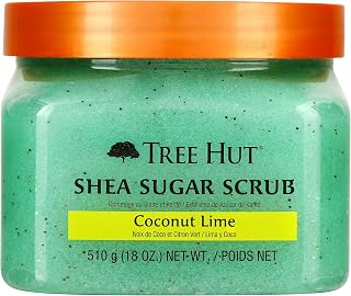 Tree Hut Shea Sugar Body Scrub Coconut Lime 18 oz