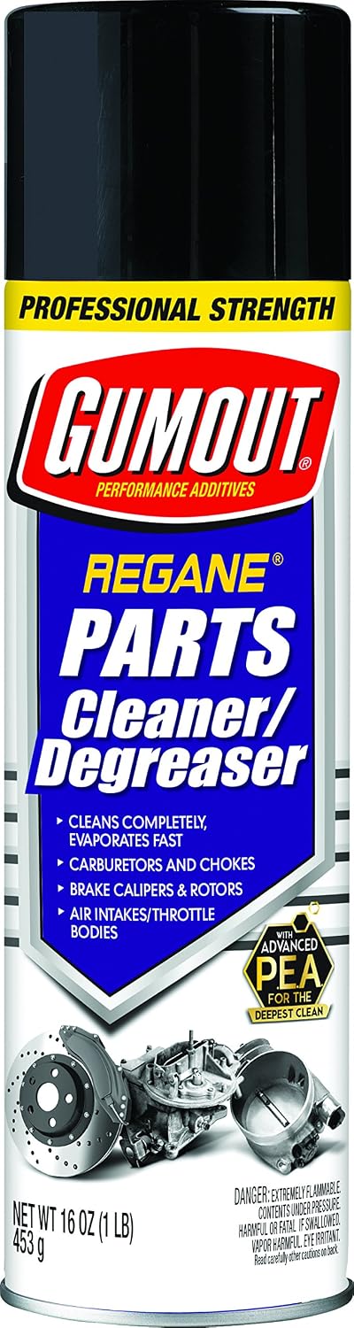 Gumout 540001 Regane Parts Cleaner and Degreaser, 15 oz.