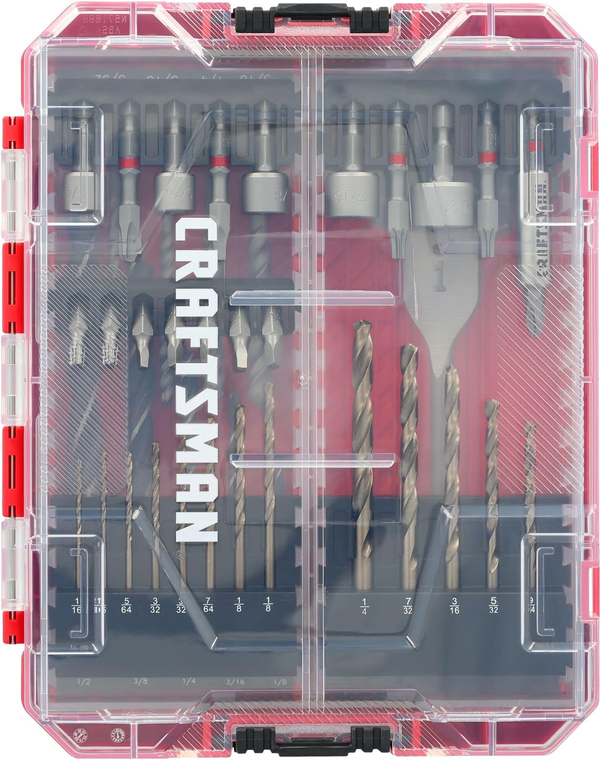 CRAFTSMAN Drill Bit Set, 60 Pieces (CMAF1260)