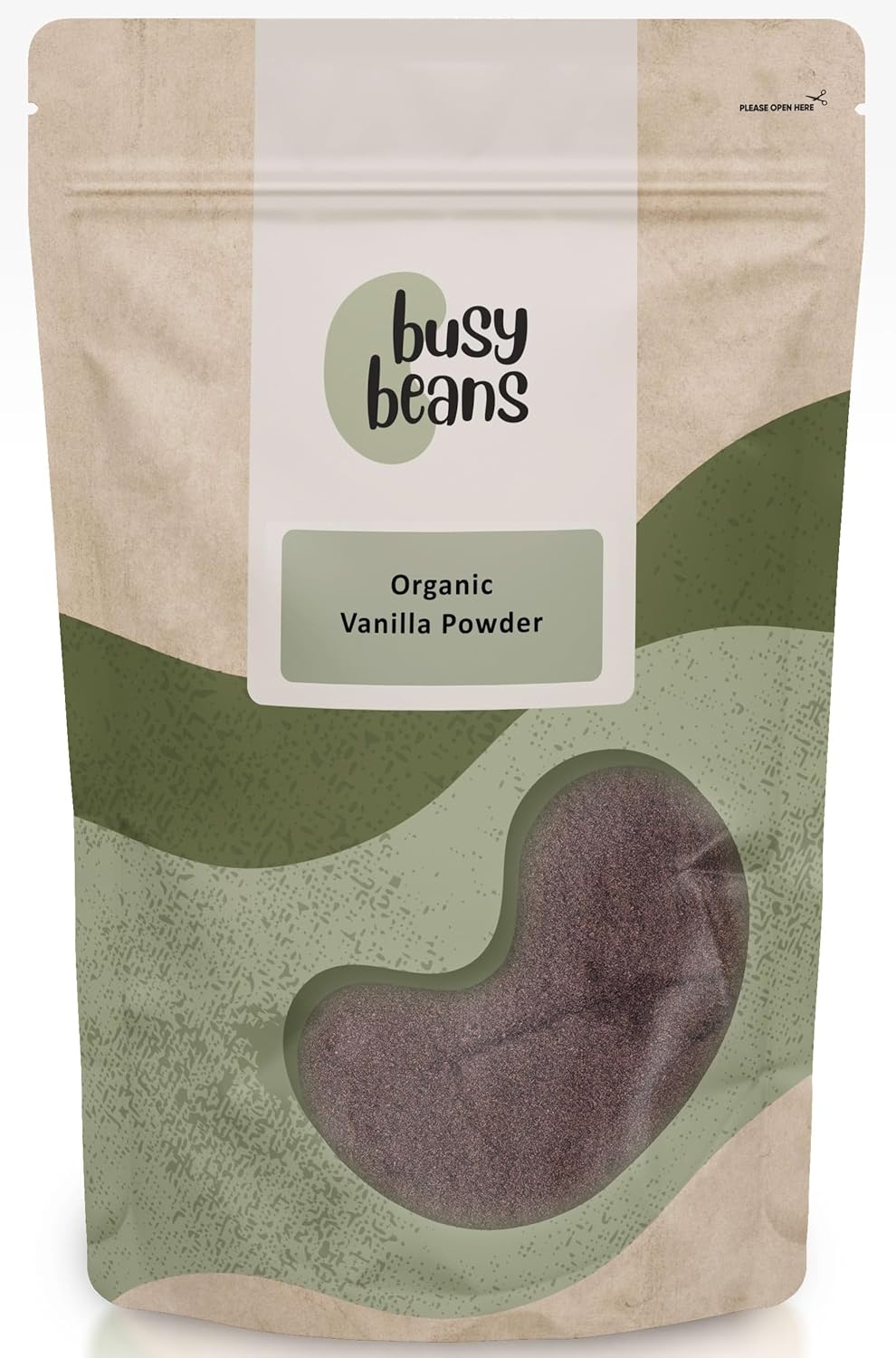Organic Vanilla Powder - Certified Organic - by Busy Beans Organic (5g)