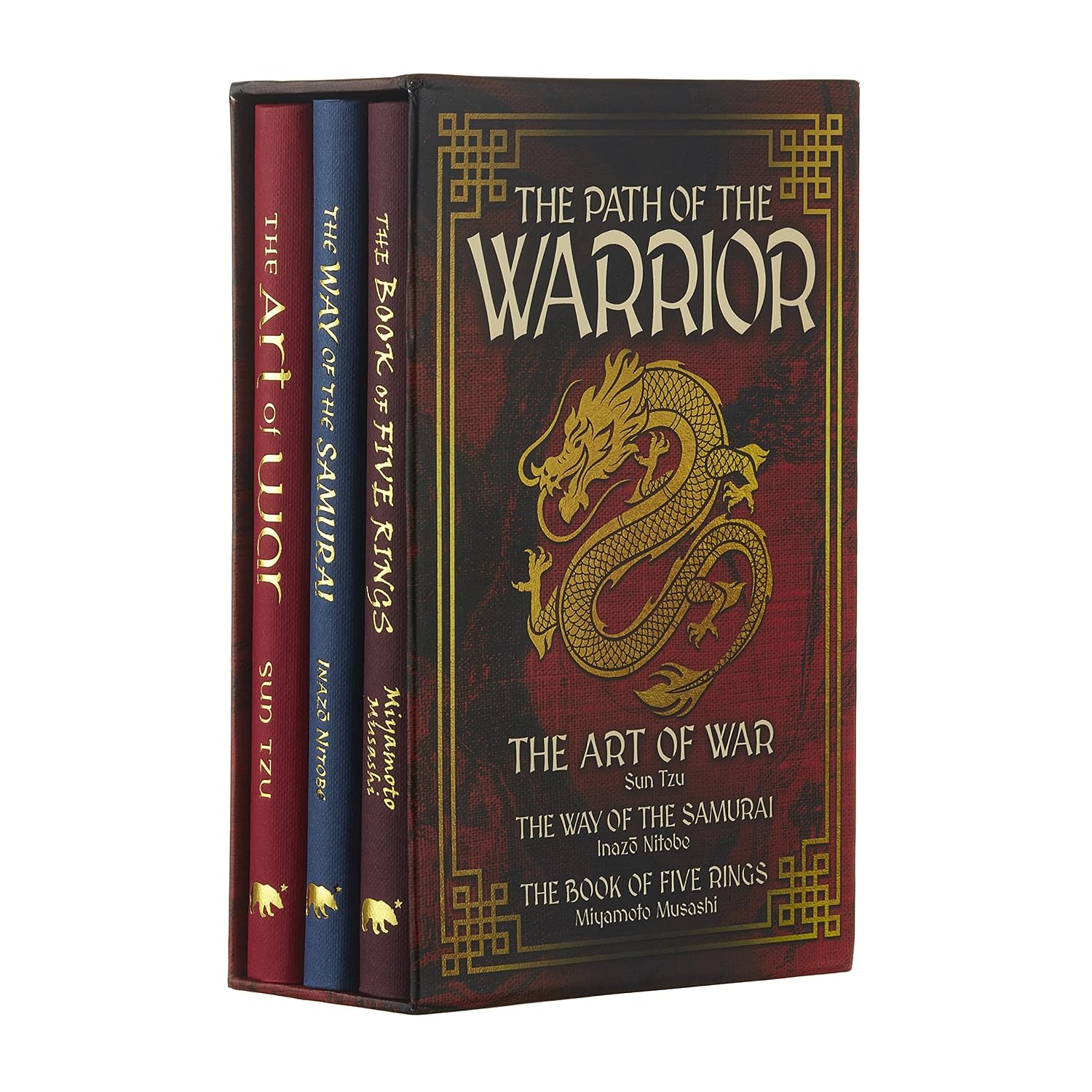The Path of the Warrior Ornate Box Set: The Art of War, The Way of the Samurai, The Book of Five Rings (Arcturus Ornate Collections)