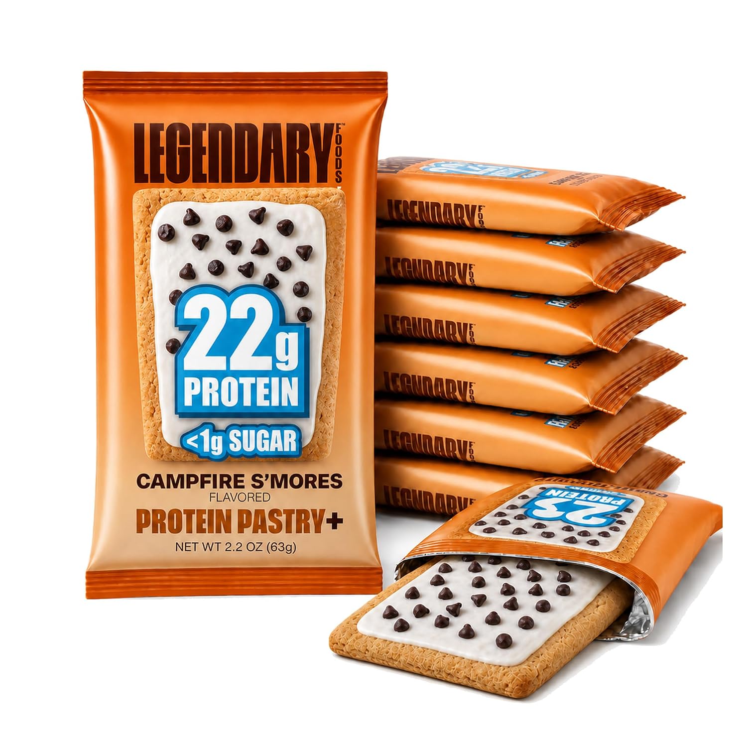 Legendary Foods Protein Pastry, Campfire S'mores, Low Carb/Low Sugar Snack