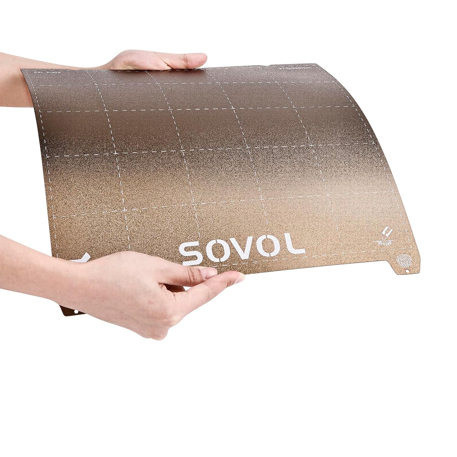 Sovol SV06 Plus SV04 Flexible Steel Platform with PEI Surface & Magnetic Bottom Sheet with Adhesive for Creality Ender 3 Max Ender 3 Max NEO CR-10 V2 CR-10 V3 CR-10S PRO V2 CR-X 310 x 320mm