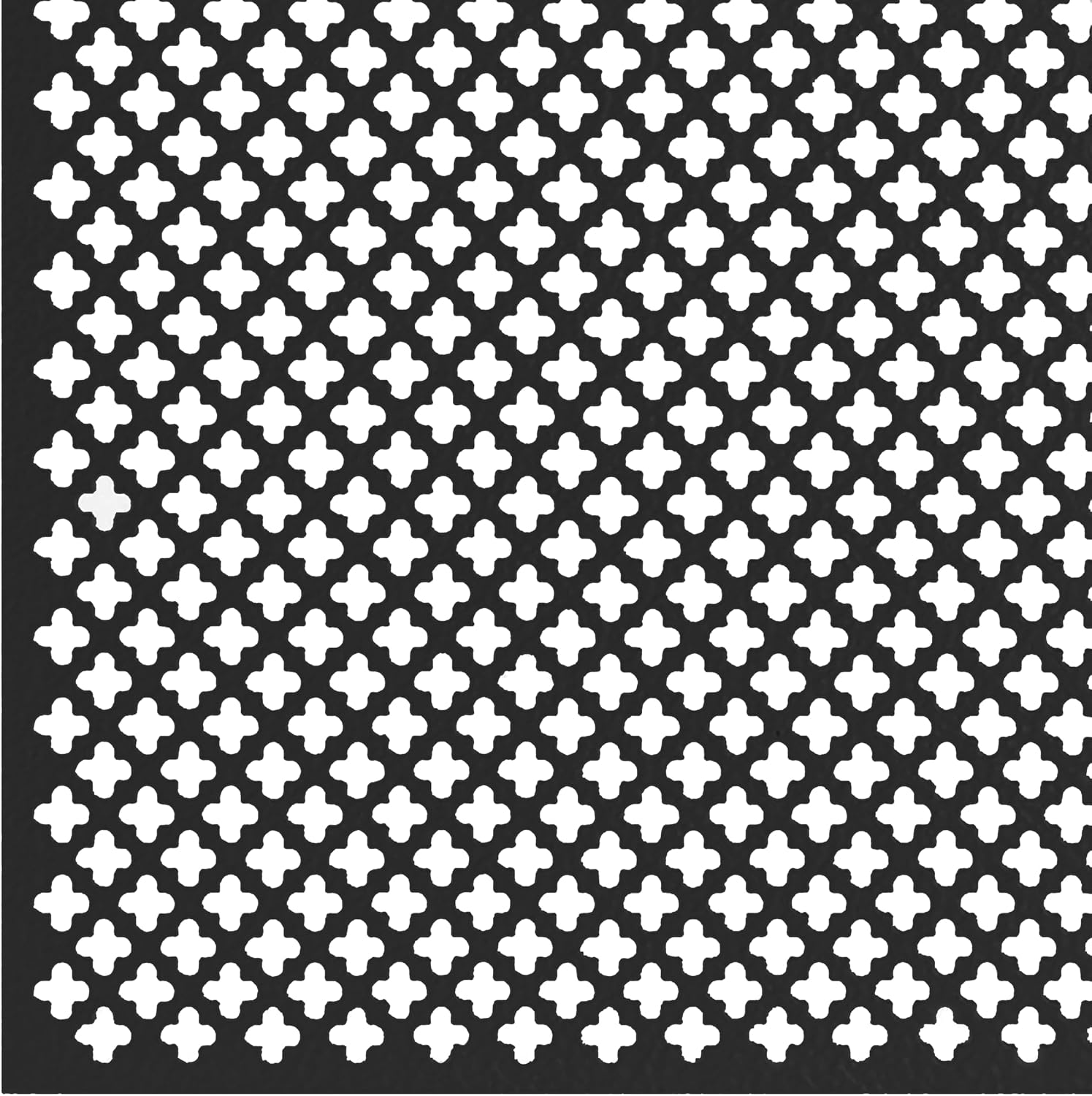 M-D Building Products 56018 .020-Inch Thick 1-Feet by 2-Feet Cloverleaf Aluminum Sheet